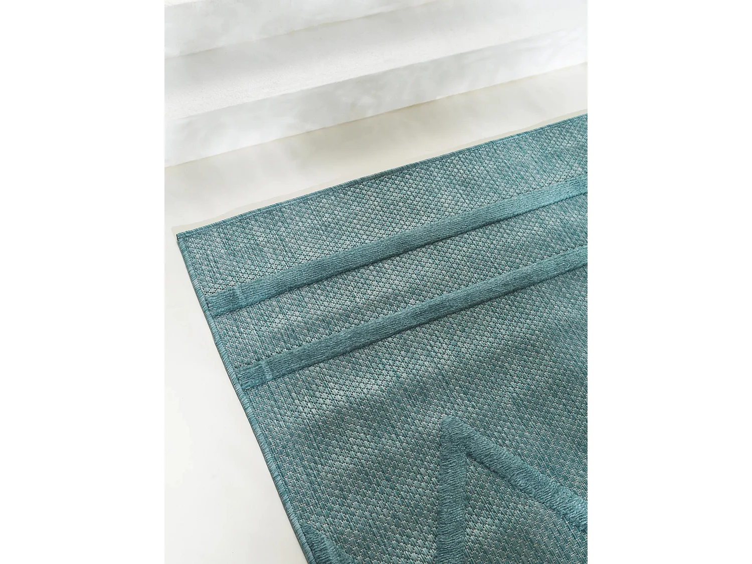 Tapis d'extérieur & intérieur Bonte Turquoise 120x170 cm