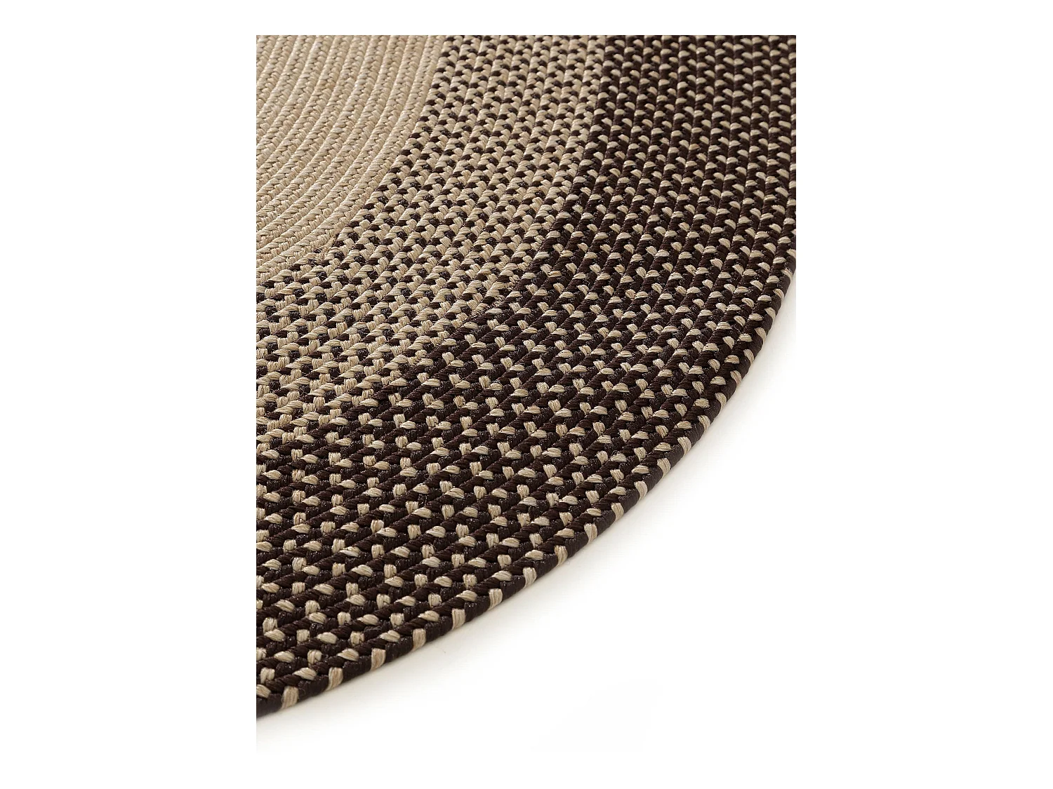 Tapis d'extérieur & intérieur Nandi Marron 140x200 cm