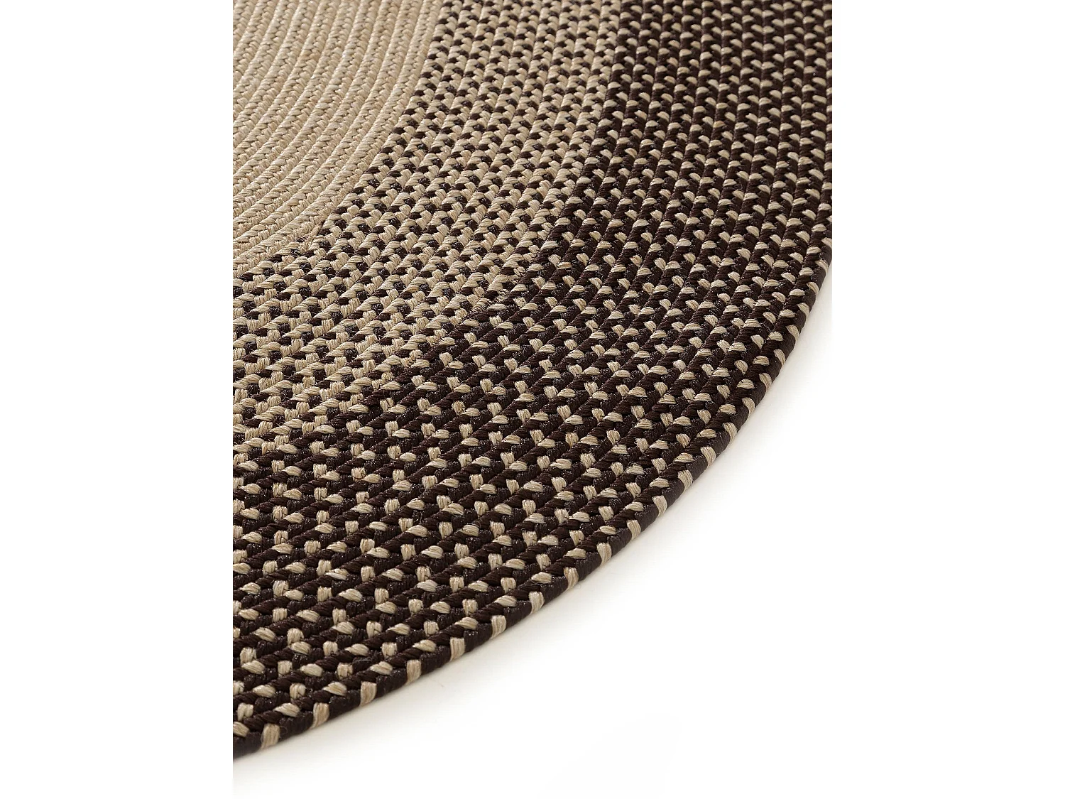 Tapis d'extérieur & intérieur Nandi Marron 140x200 cm