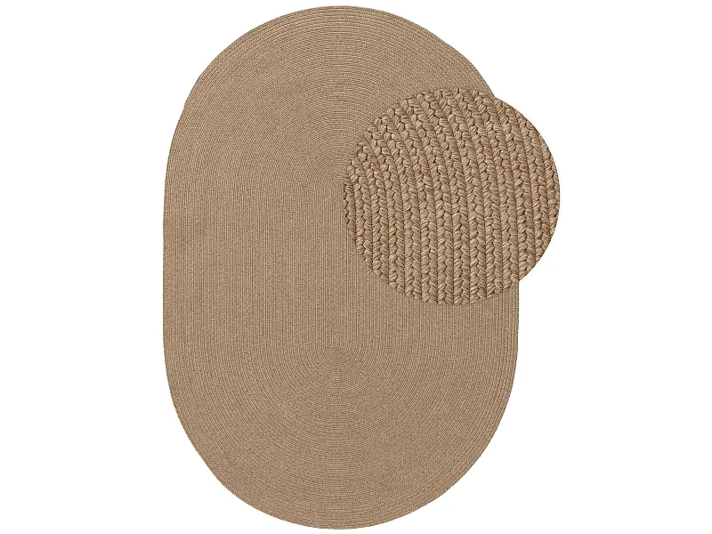 Tapis d'extérieur & intérieur Nandi Beige 120x170 cm