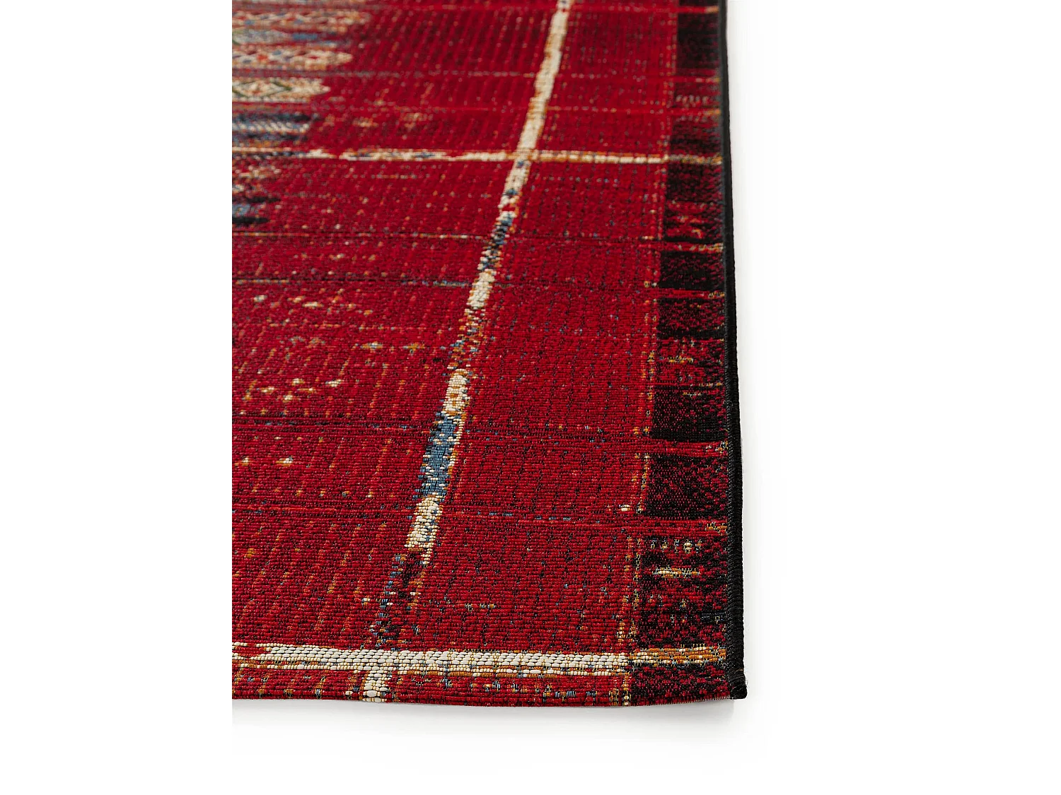 Tapis d'extérieur & intérieur Artis Multicouleur/Rouge 120x180 cm
