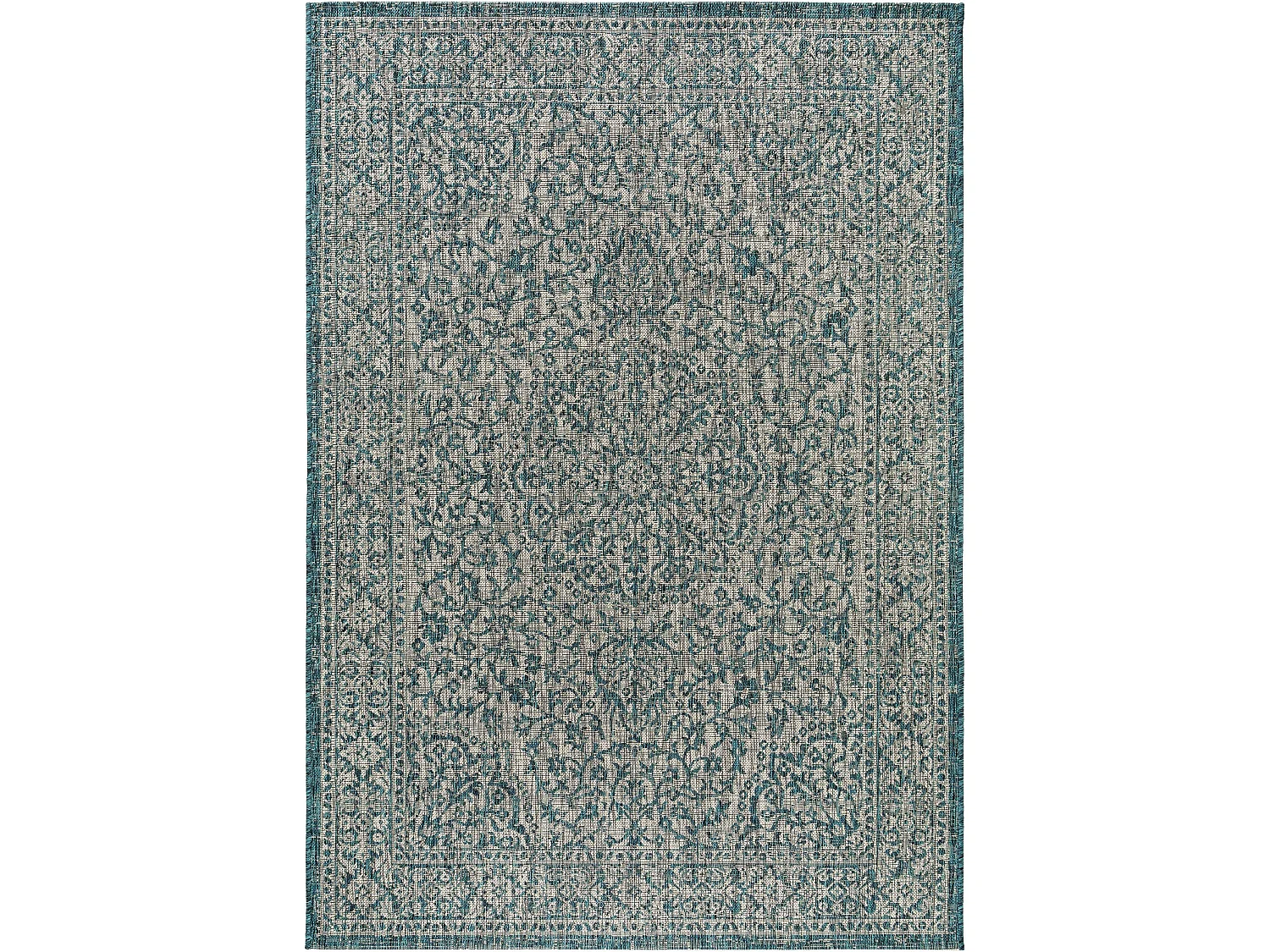 Tapis d'extérieur & intérieur Cleo Bleu 120x170 cm