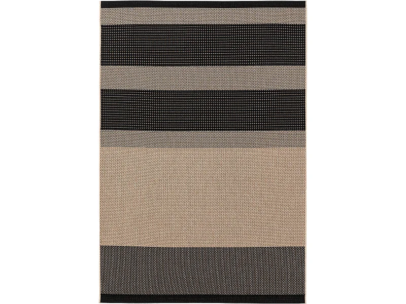 Tapis d'extérieur & intérieur Naoto Beige/Noir 120x170 cm