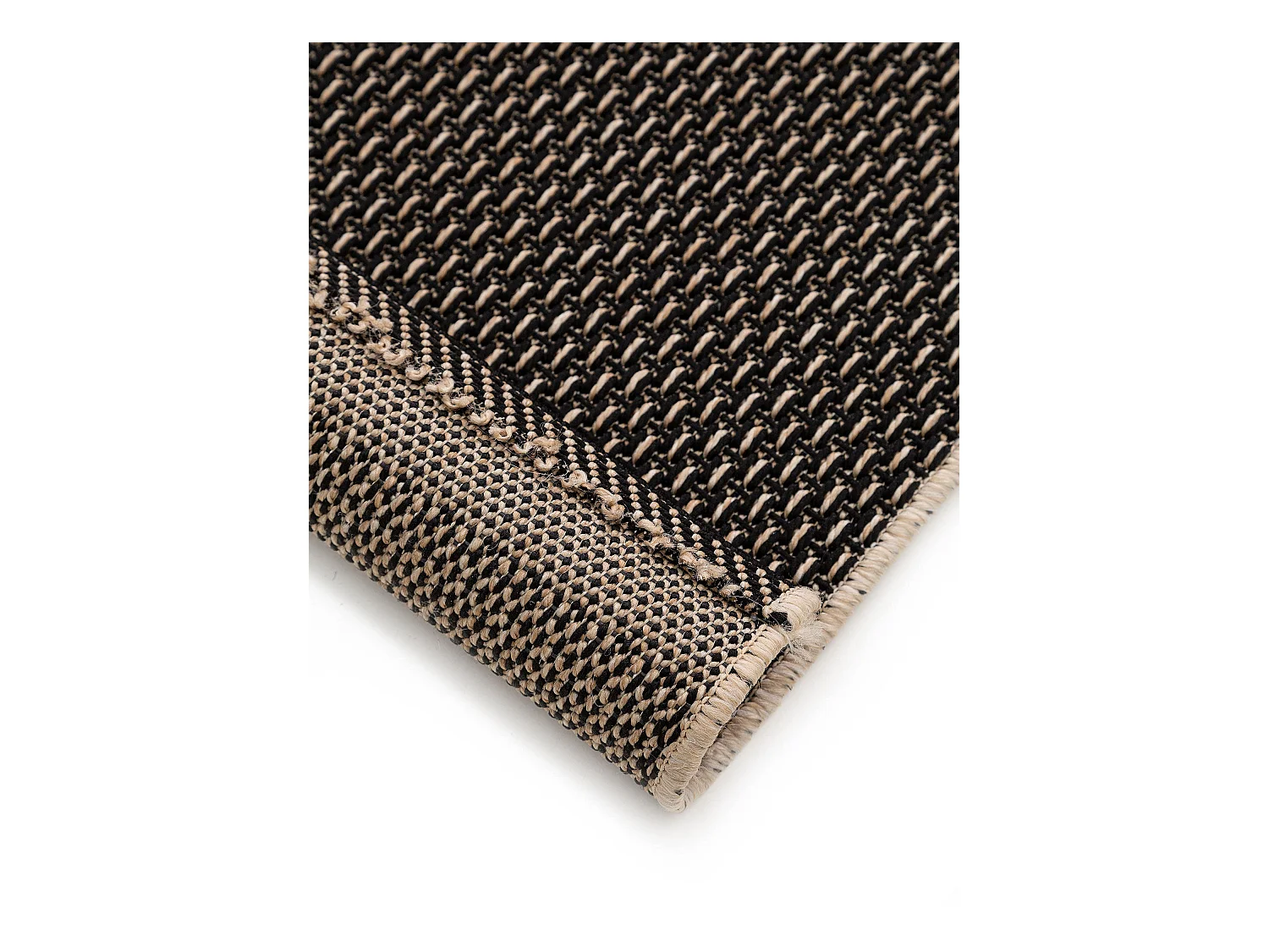 Tapis d'extérieur & intérieur Naoto Beige/Noir 120x170 cm