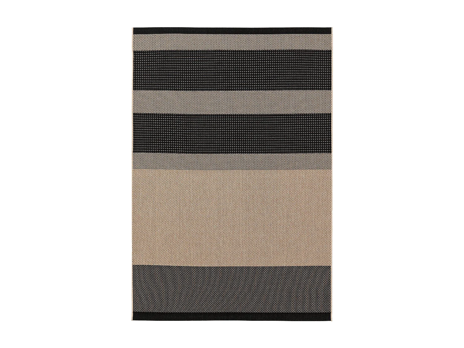 Tapis d'extérieur & intérieur Naoto Beige/Noir 120x170 cm