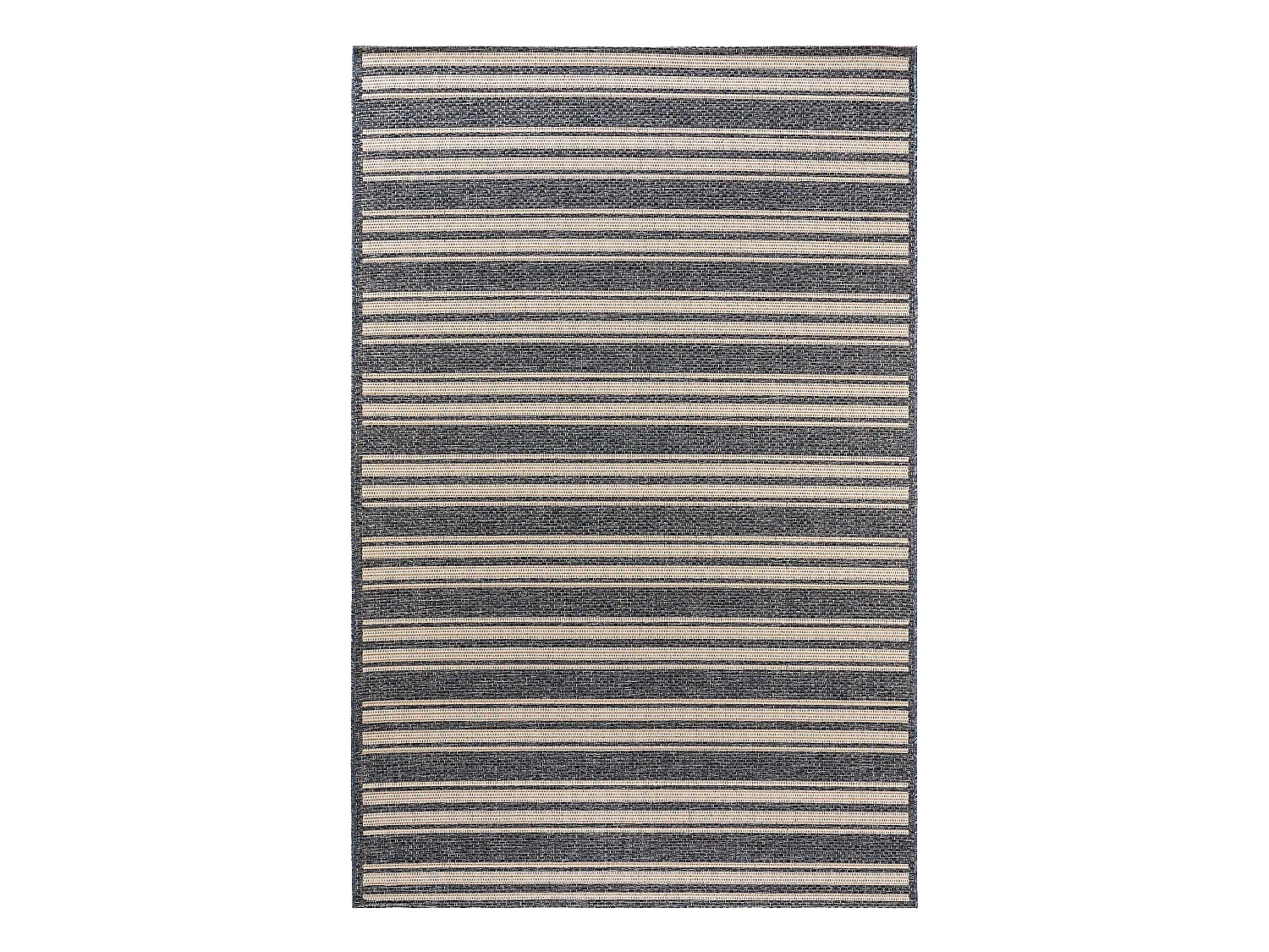 Tapis d'extérieur & intérieur River Beige/Bleu 100x150 cm