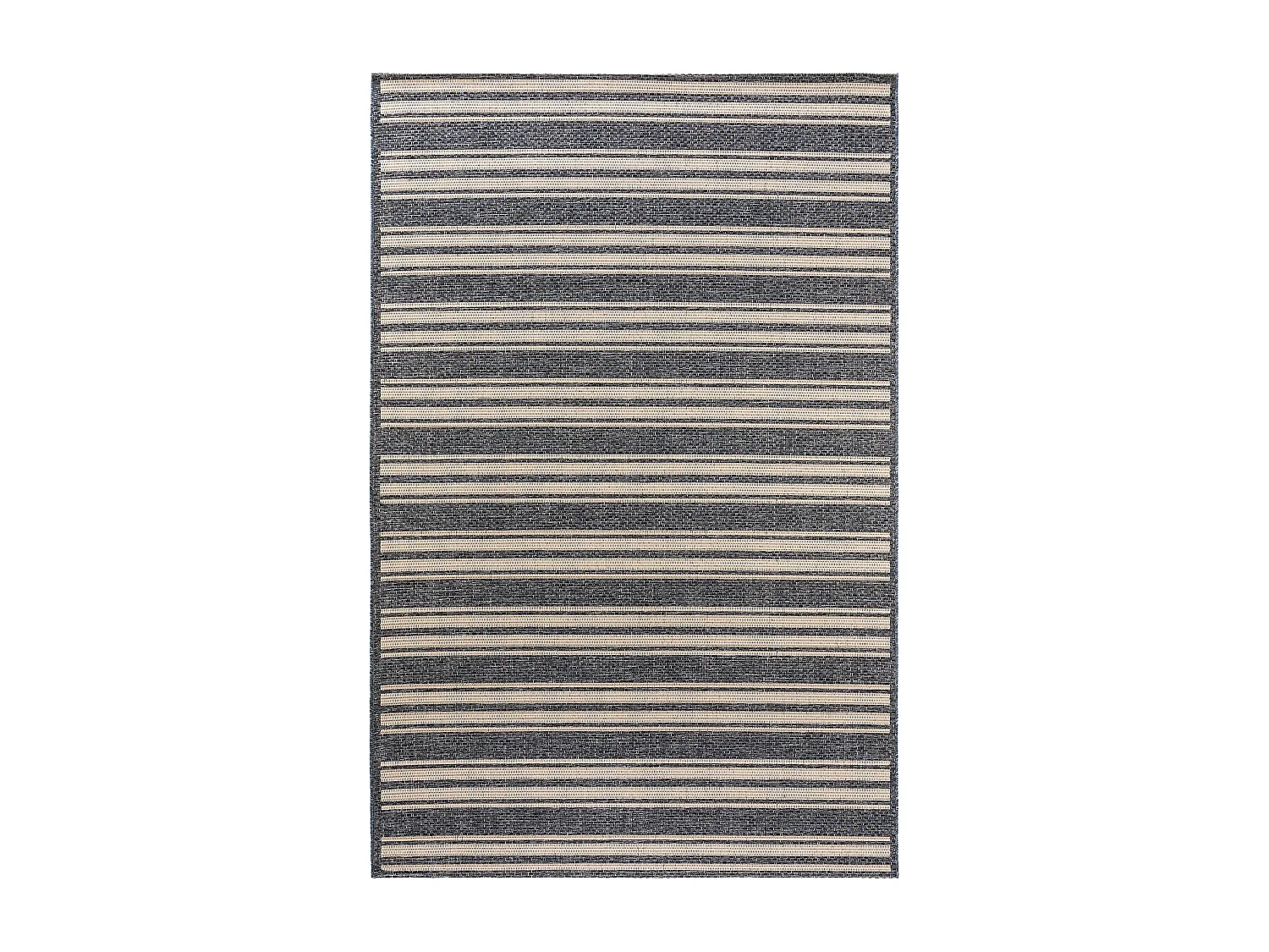 Tapis d'extérieur & intérieur River Beige/Bleu 100x150 cm
