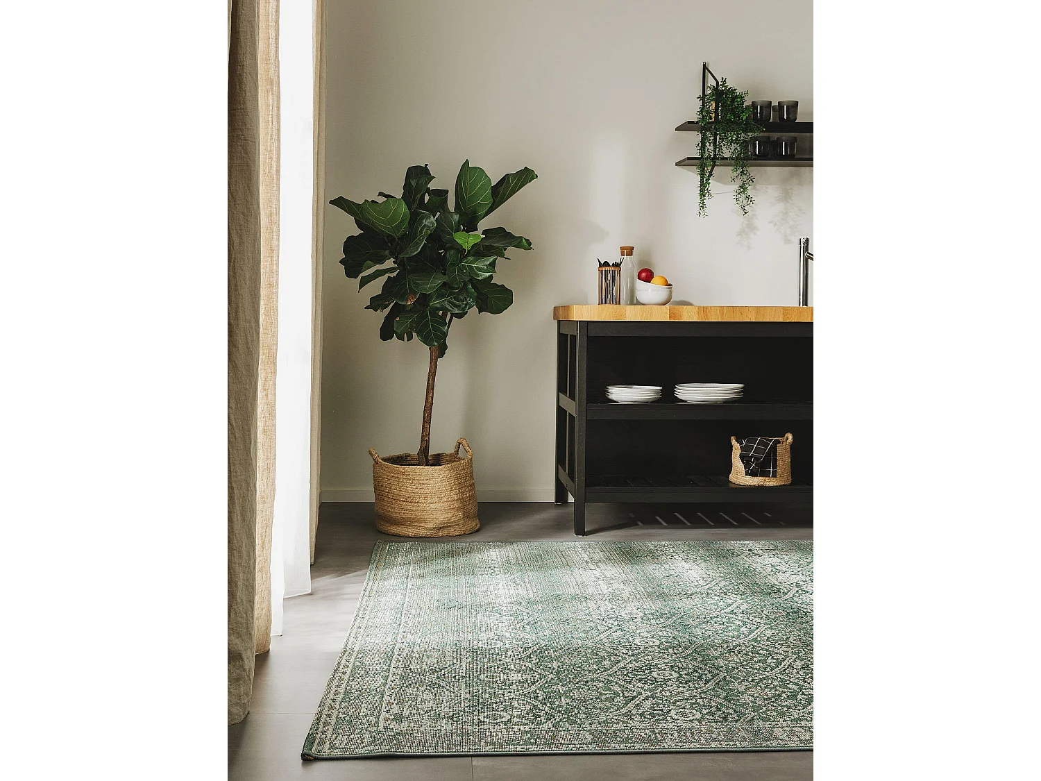 Tapis d'extérieur & intérieur Artis Vert 120x180 cm