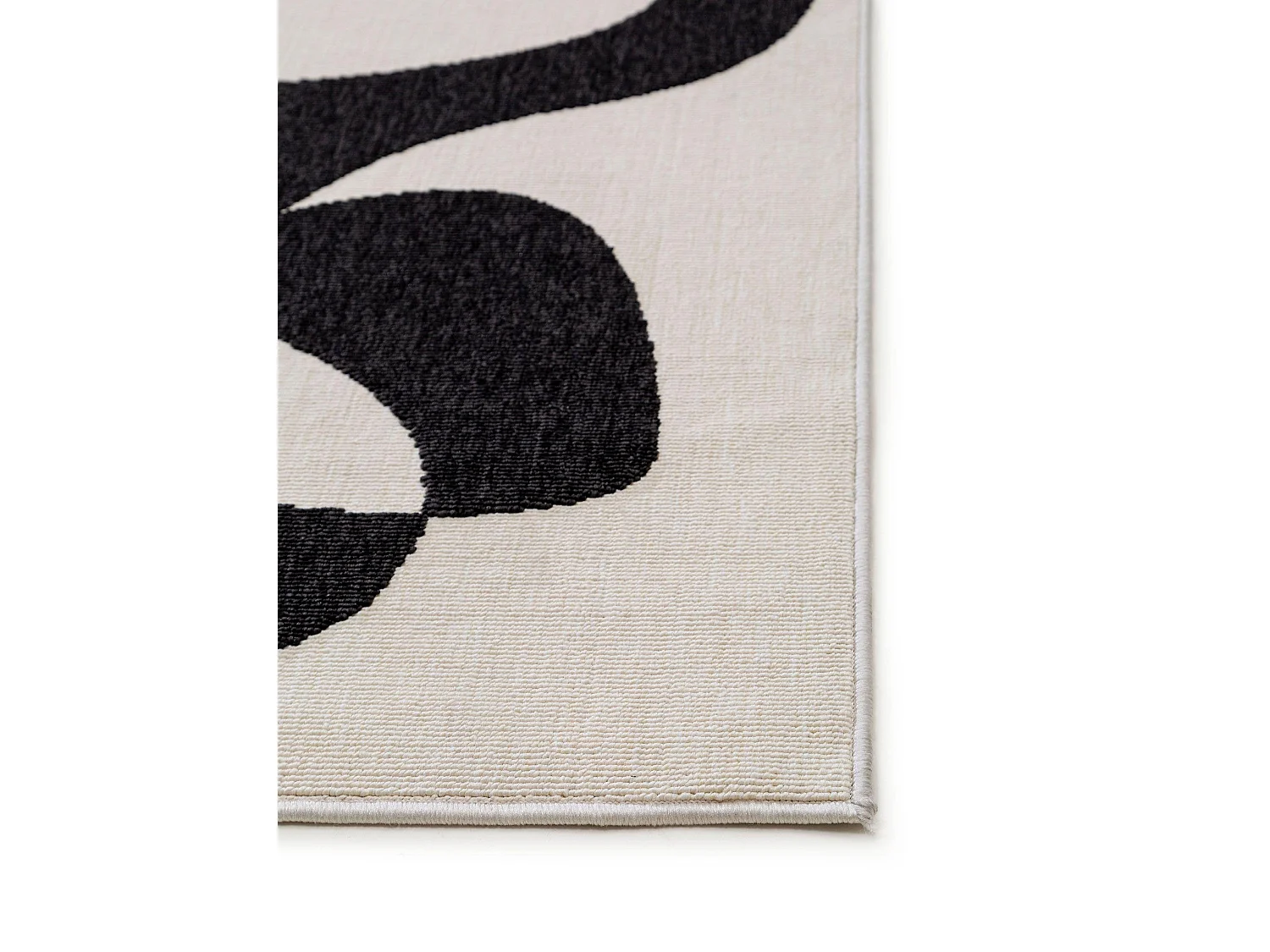 Tapis d'extérieur & intérieur Taro Noir & Blanc 160x230 cm