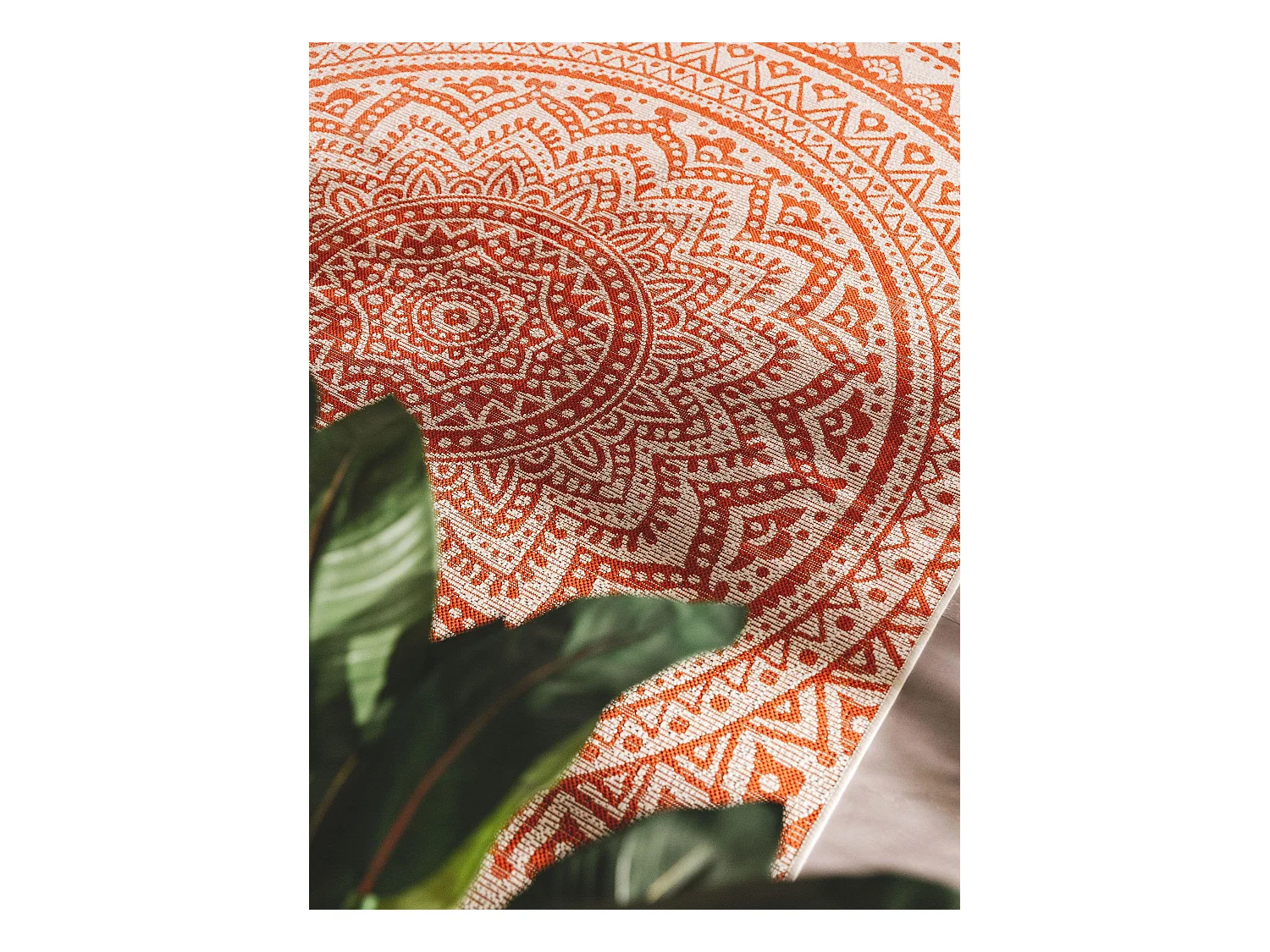 Tapis d'extérieur & intérieur Cleo Orange 200x300 cm