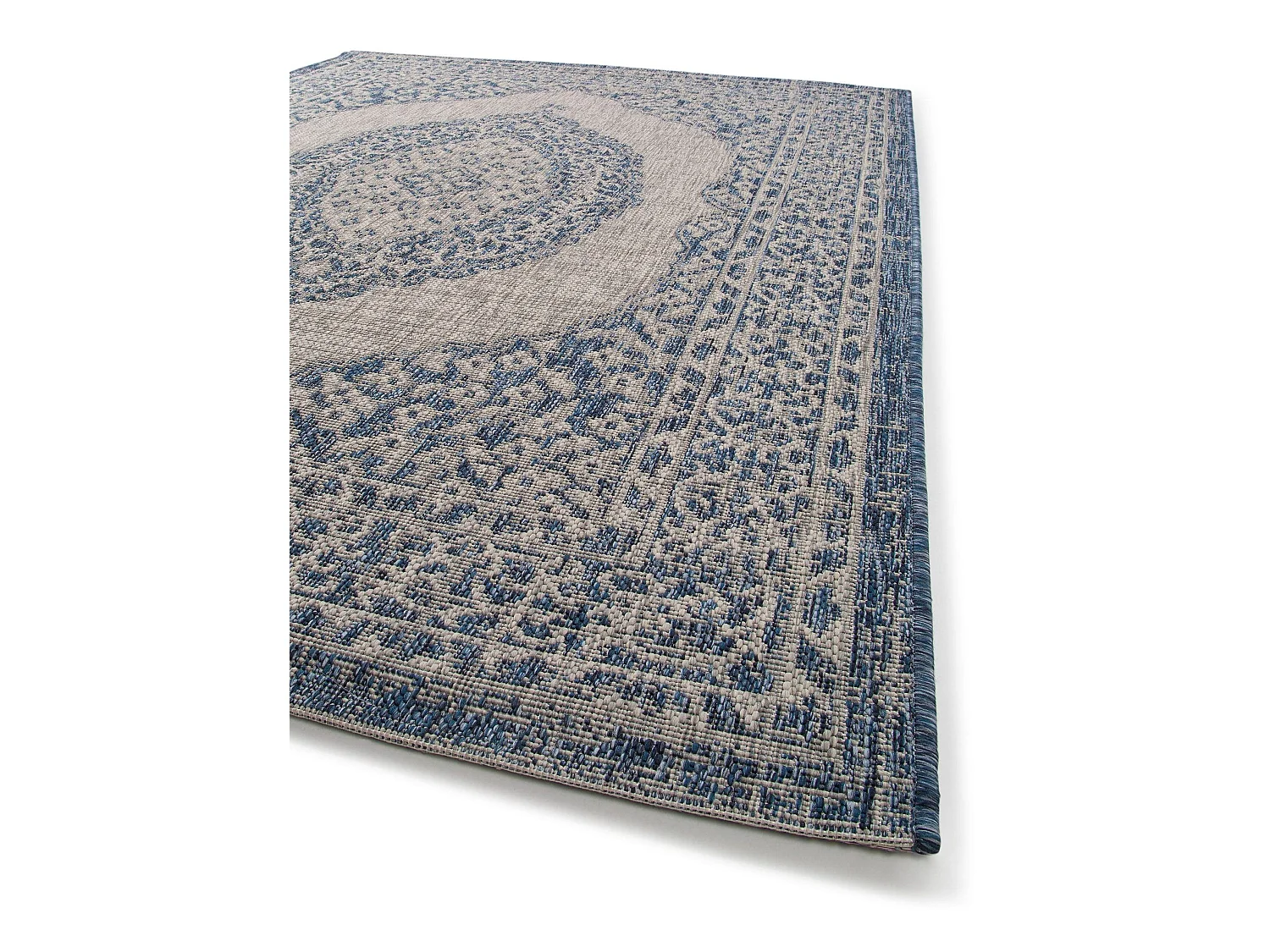 Tapis d'extérieur & intérieur Cleo Bleu 240x340 cm