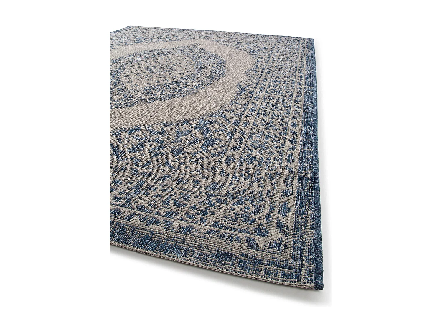 Tapis d'extérieur & intérieur Cleo Bleu 240x340 cm