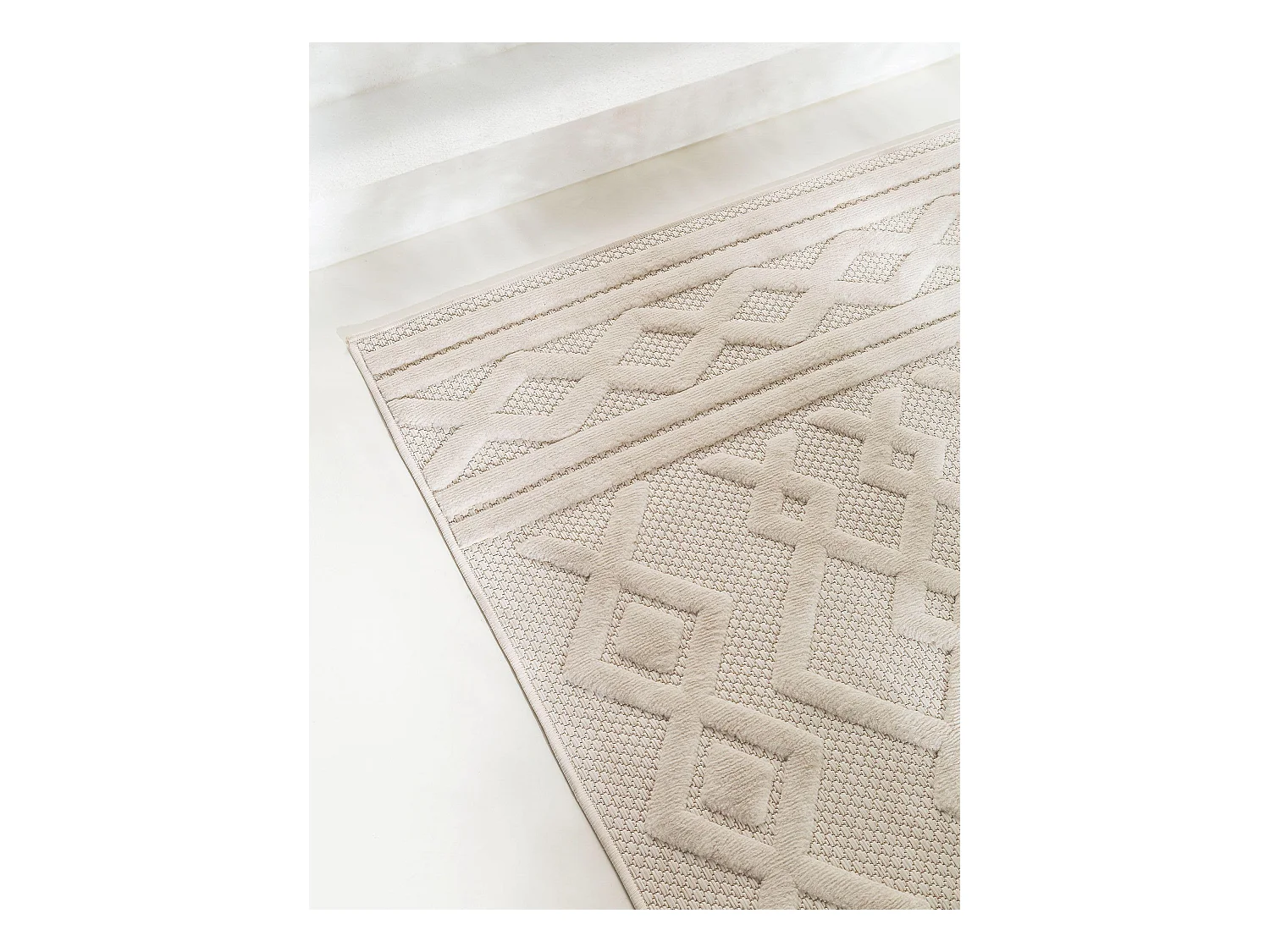 Tapis d'extérieur & intérieur Bonte Crème 200x290 cm