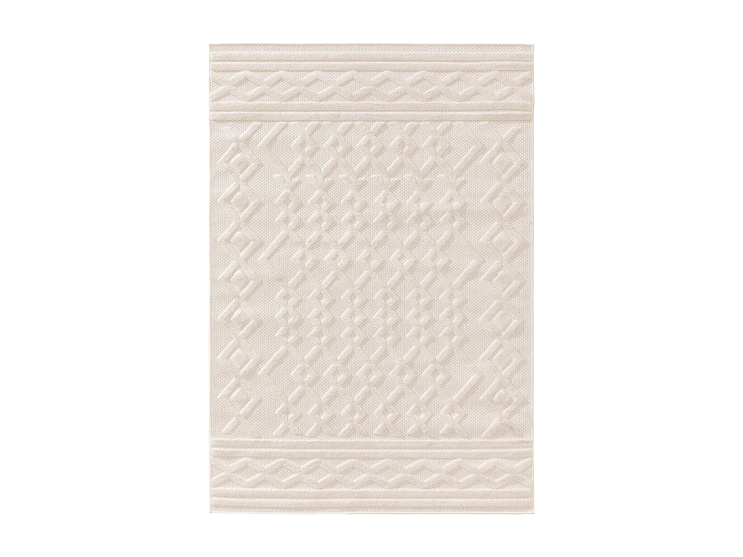 Tapis d'extérieur & intérieur Bonte Crème 200x290 cm