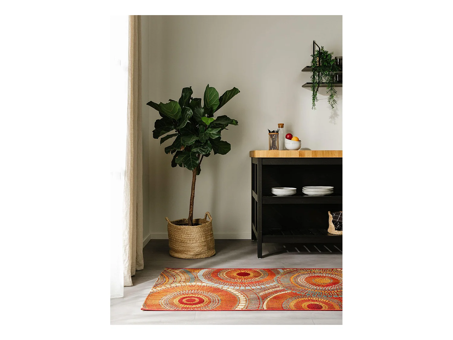 Tapis d'extérieur & intérieur Artis Orange 80x250 cm