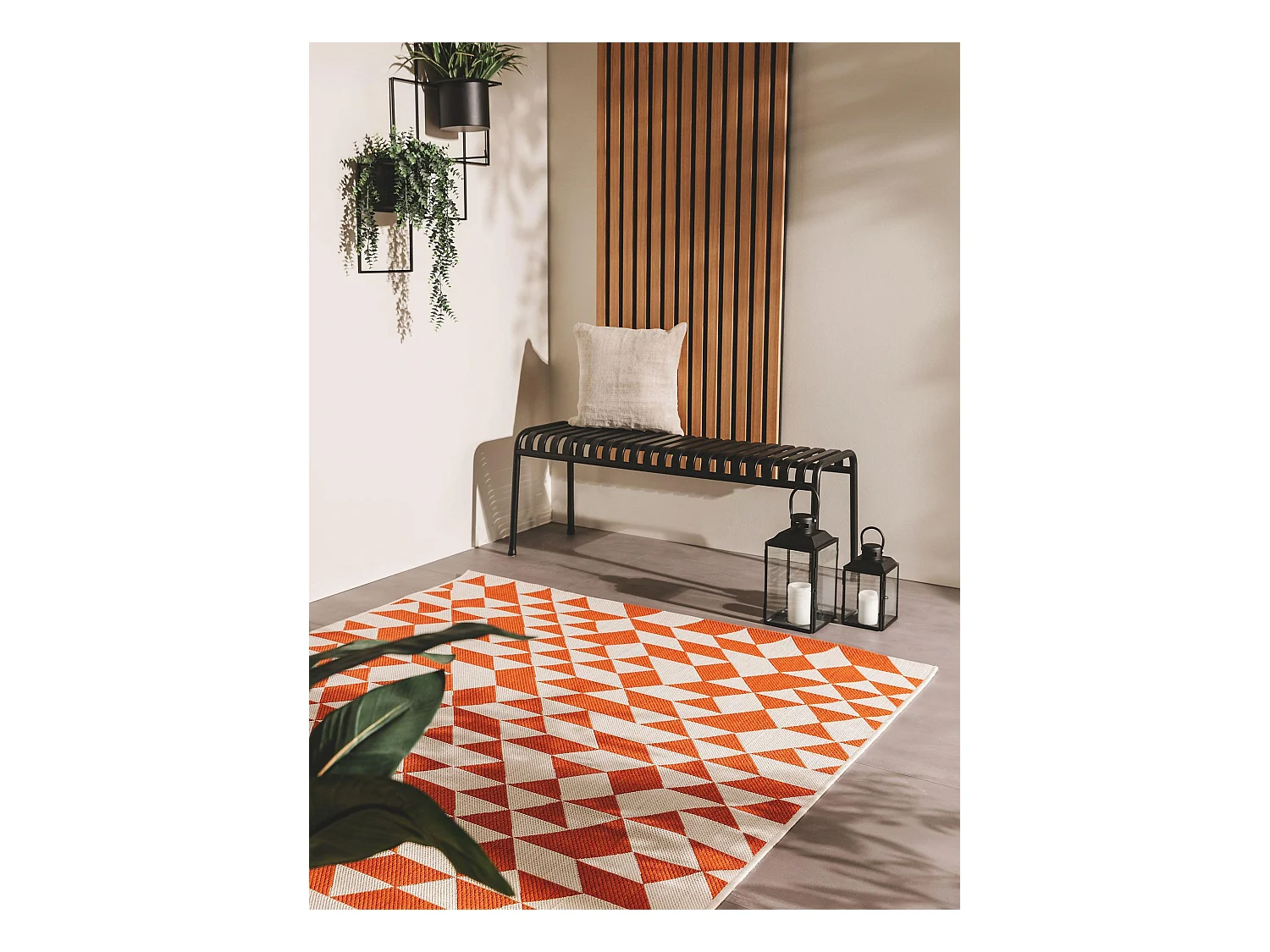 Tapis d'extérieur & intérieur Cleo Orange 300x400 cm
