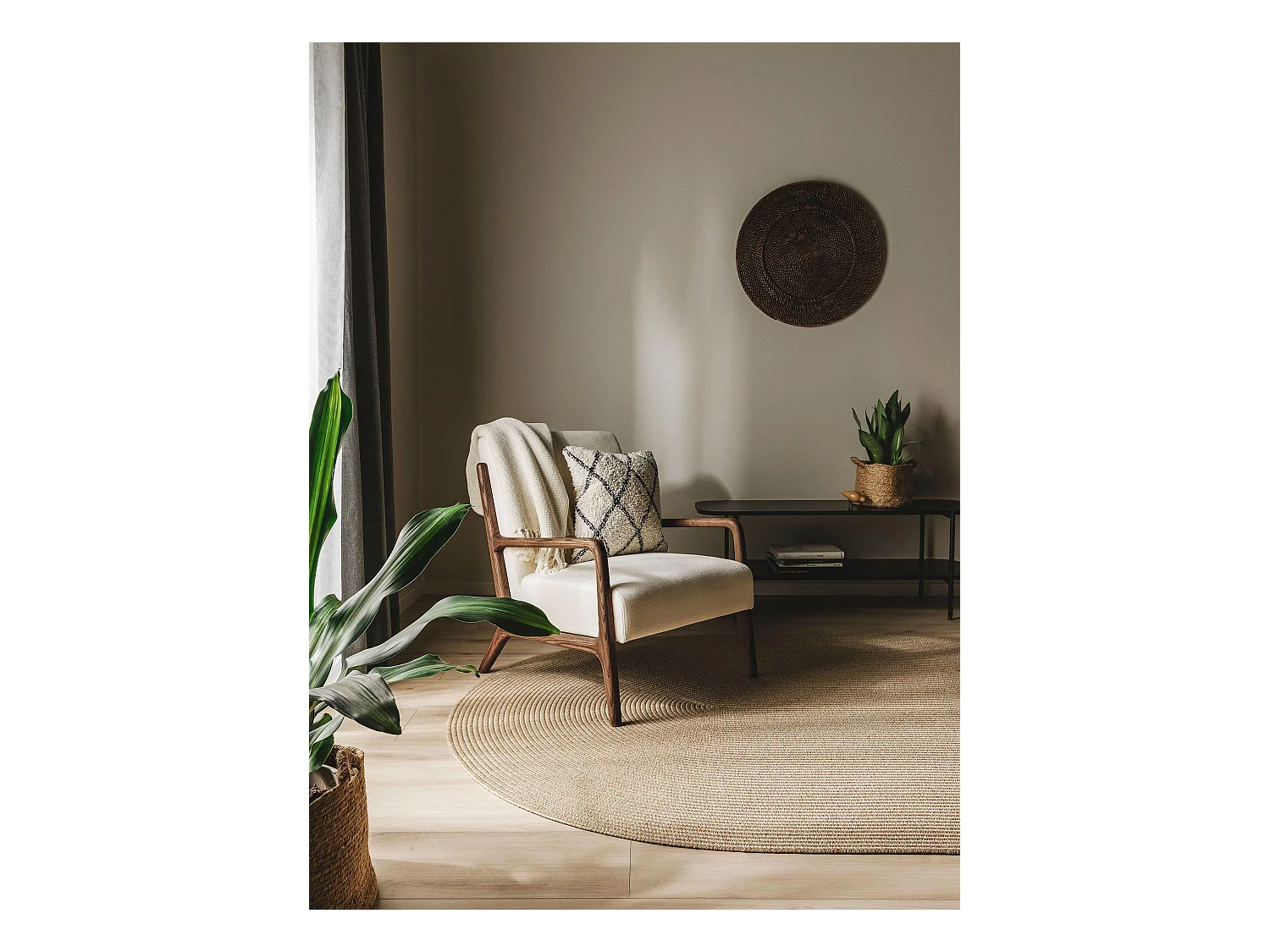 Tapis d'extérieur & intérieur Nandi Beige 200x300 cm