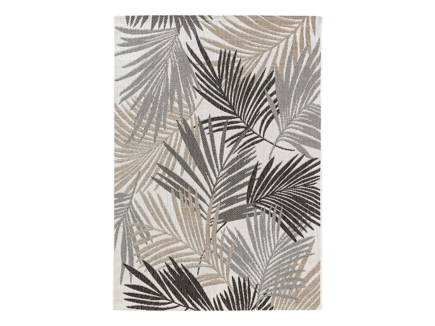 Tapis d'extérieur & intérieur Cleo Noir 80x150 cm