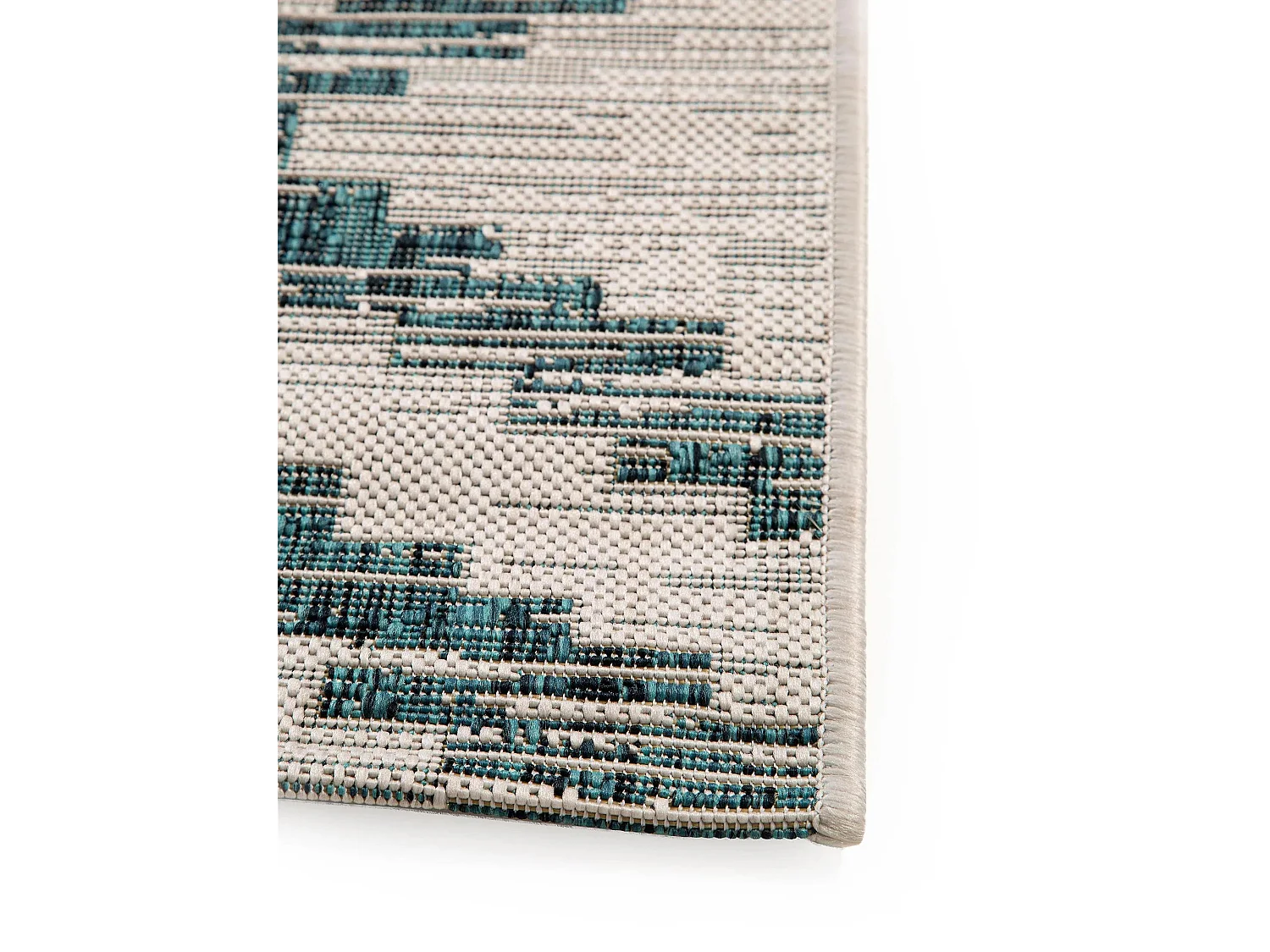Tapis d'extérieur & intérieur Cleo Bleu 120x170 cm