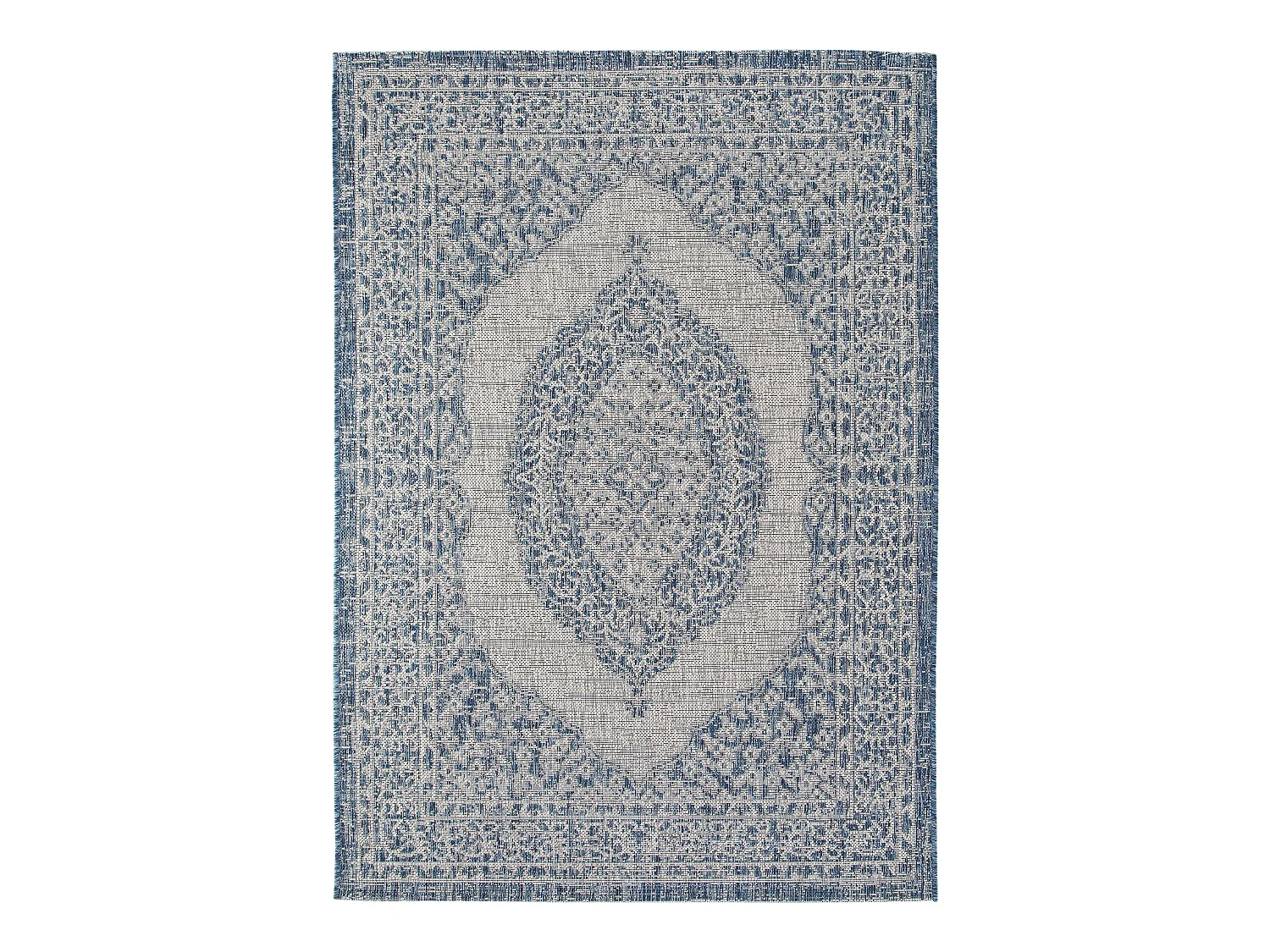 Tapis d'extérieur & intérieur Cleo Bleu 80x150 cm