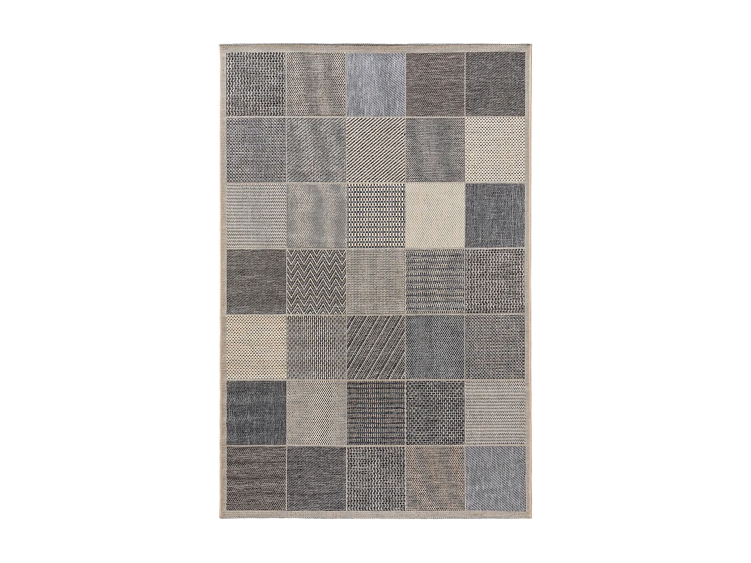 Tapis d'extérieur & intérieur River Bleu 133x190 cm