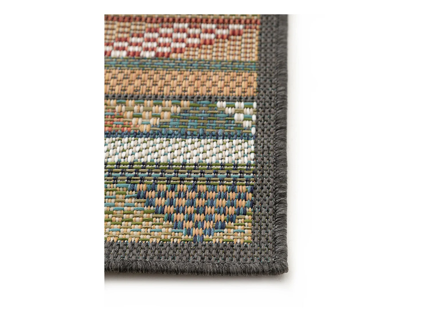 Tapis d'extérieur & intérieur Mirena Multicouleur 160x230 cm