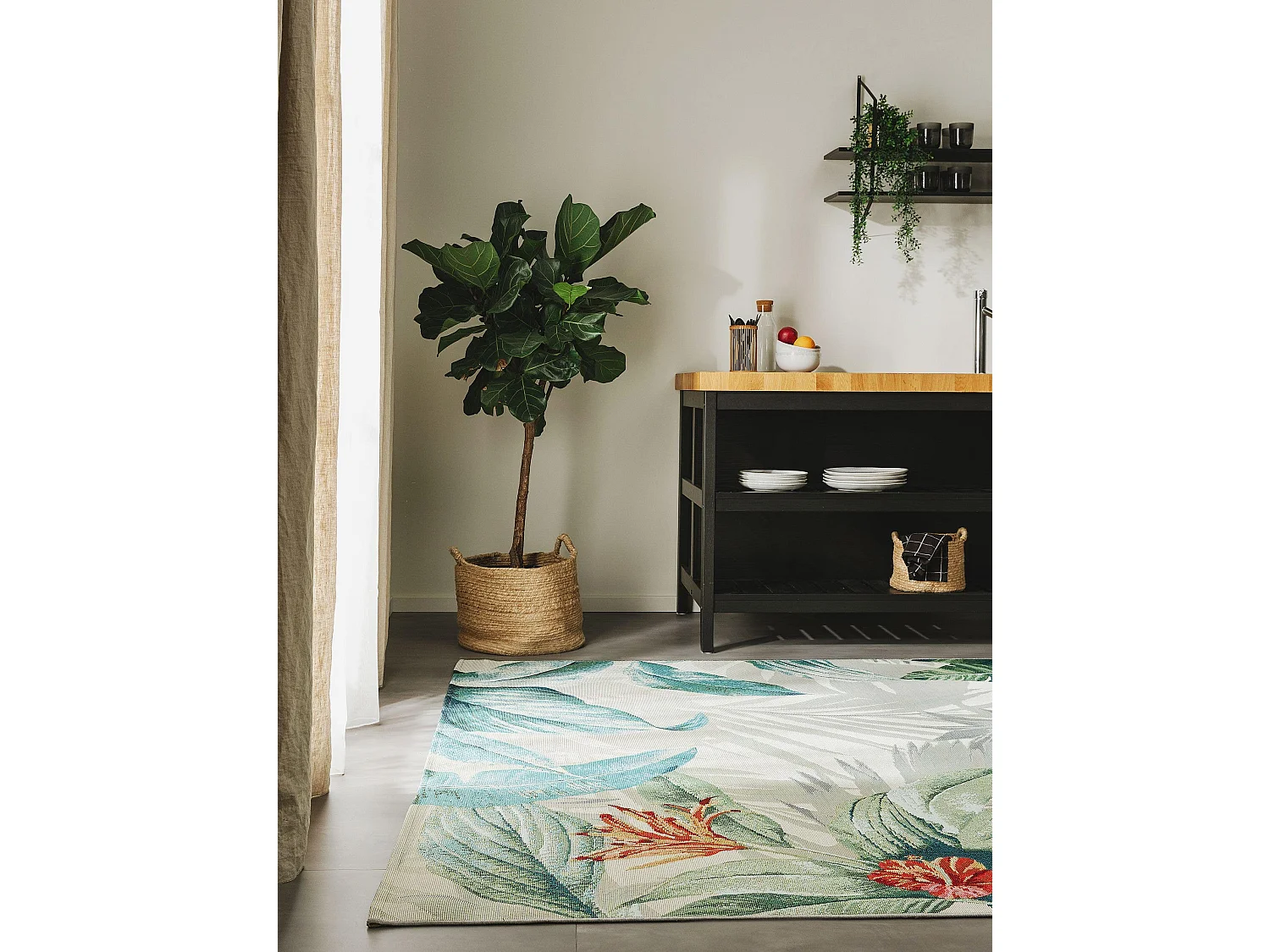 Tapis d'extérieur & intérieur Artis Multicouleur 120x180 cm