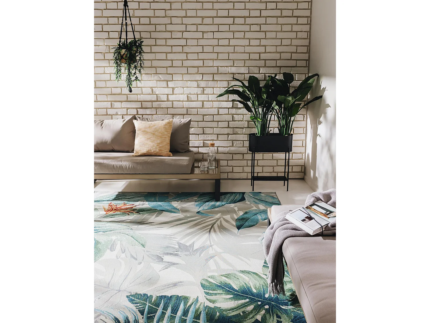 Tapis d'extérieur & intérieur Artis Multicouleur 120x180 cm
