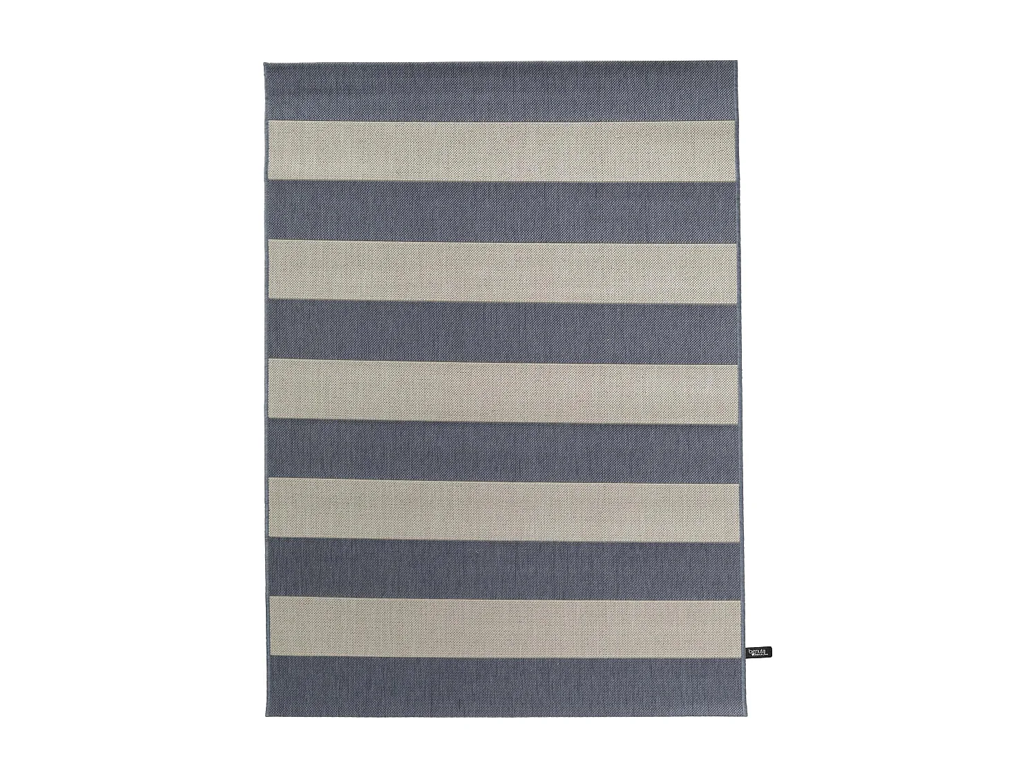 Tapis d'extérieur & intérieur Metro Bleu 120x170 cm