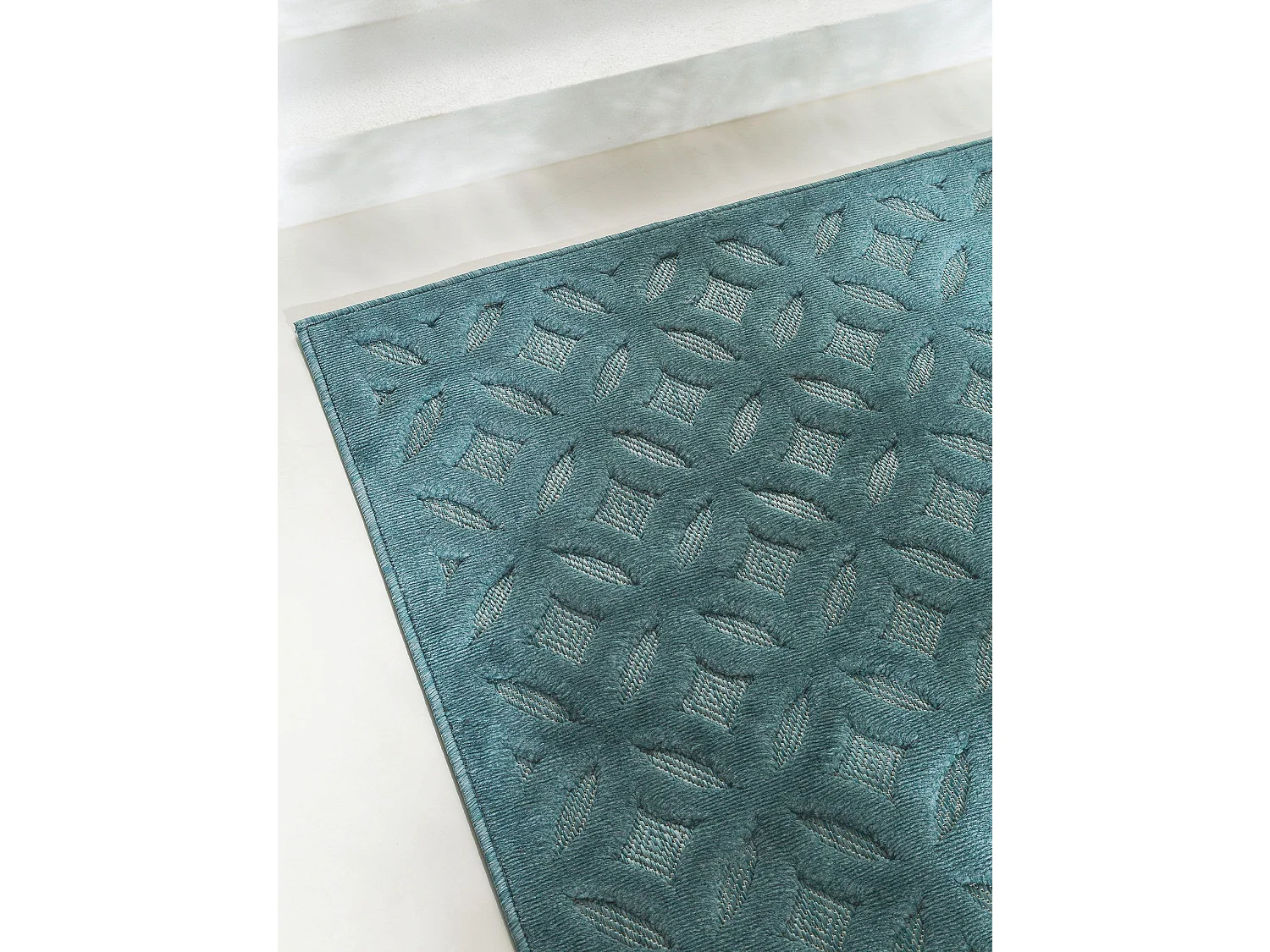Tapis d'extérieur & intérieur Bonte Turquoise 200x290 cm