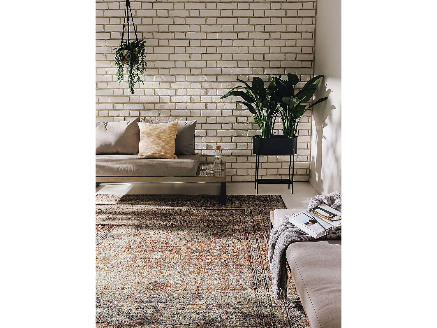 Tapis d'extérieur & intérieur Artis Multicouleur 80x165 cm