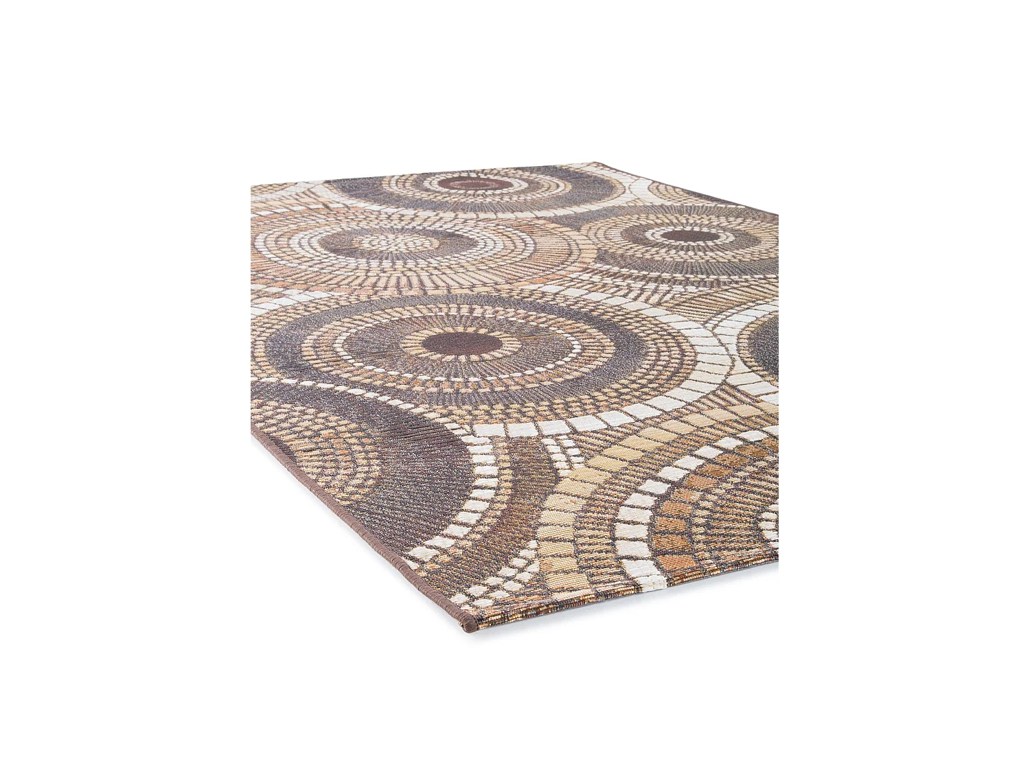 Tapis d'extérieur & intérieur Artis Marron 160x235 cm