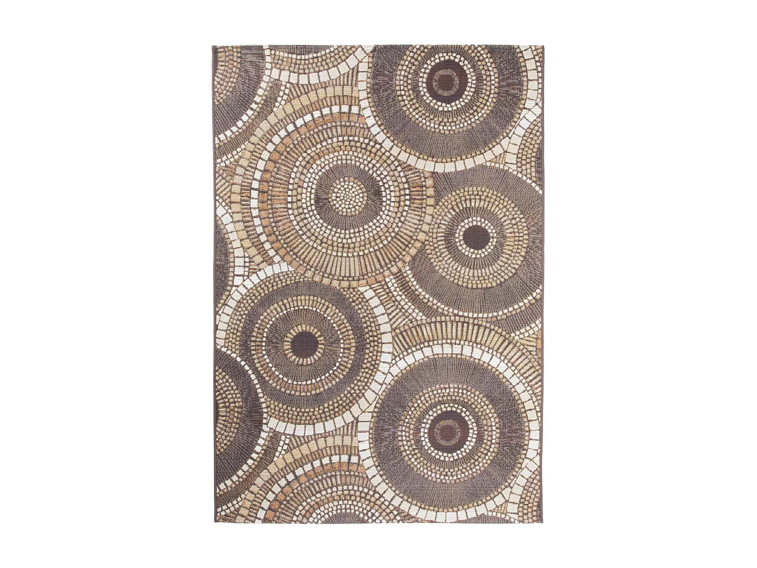 Tapis d'extérieur & intérieur Artis Marron 160x235 cm