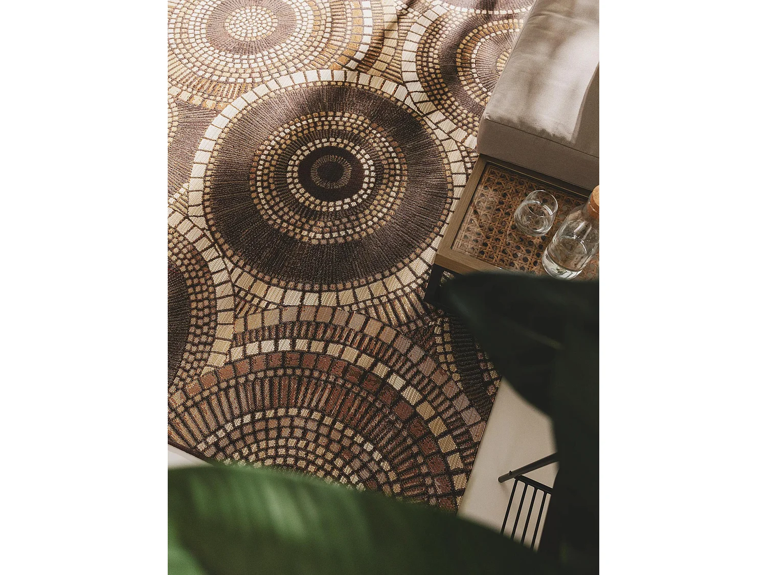 Tapis d'extérieur & intérieur Artis Marron 160x235 cm