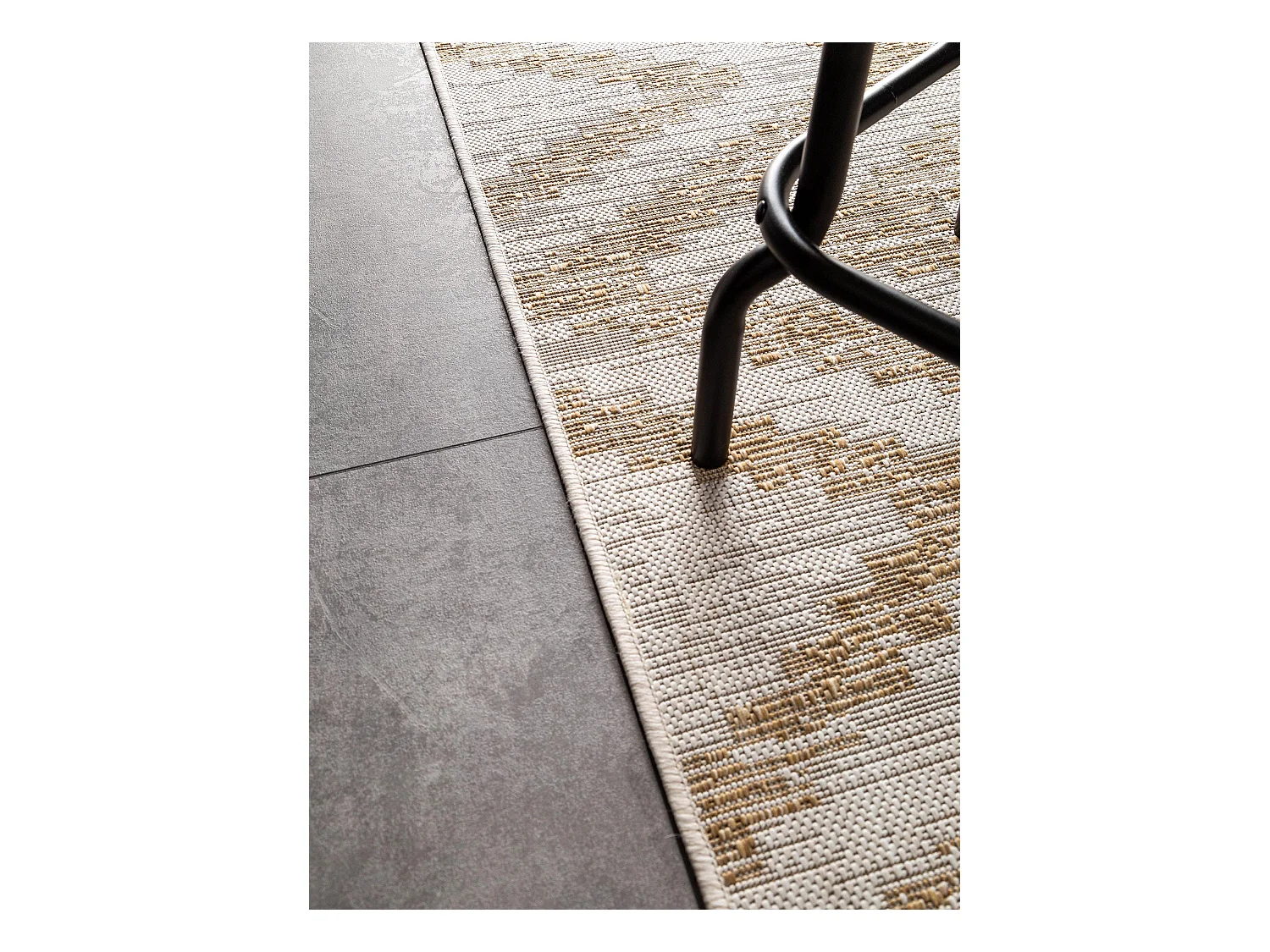 Tapis d'extérieur & intérieur Cleo Crème/Beige 160x230 cm