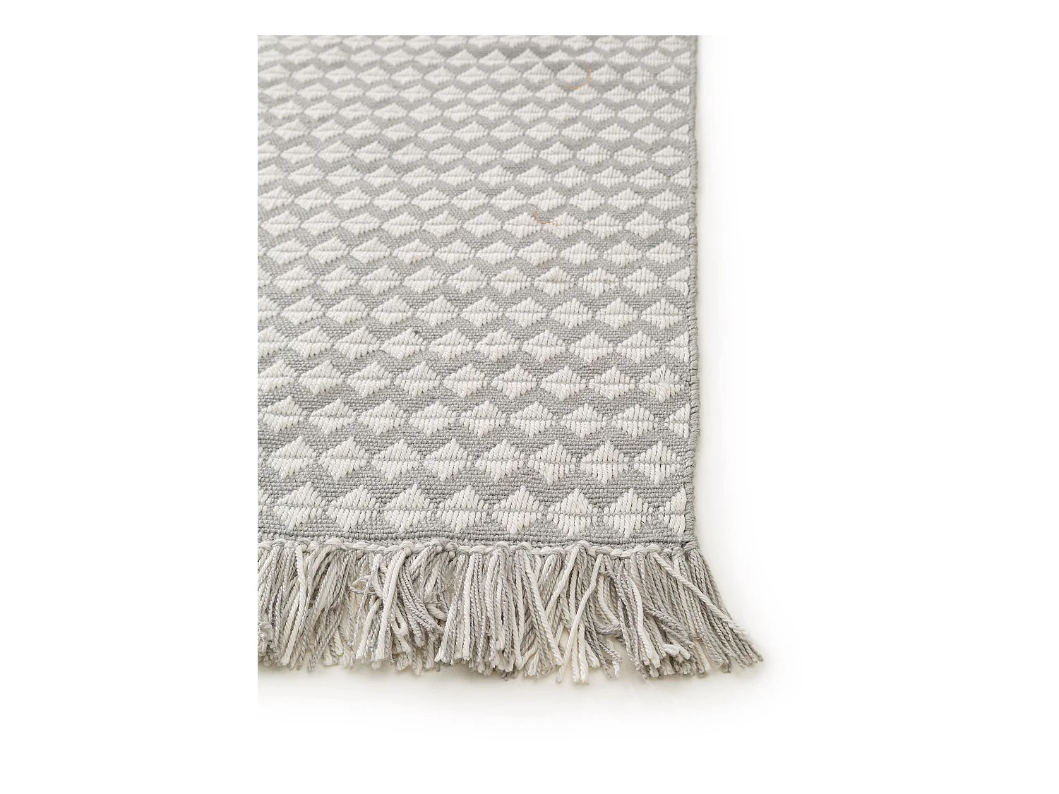 Tapis fabriqué à partir de matériaux recyclés Morty Gris 160x230 cm