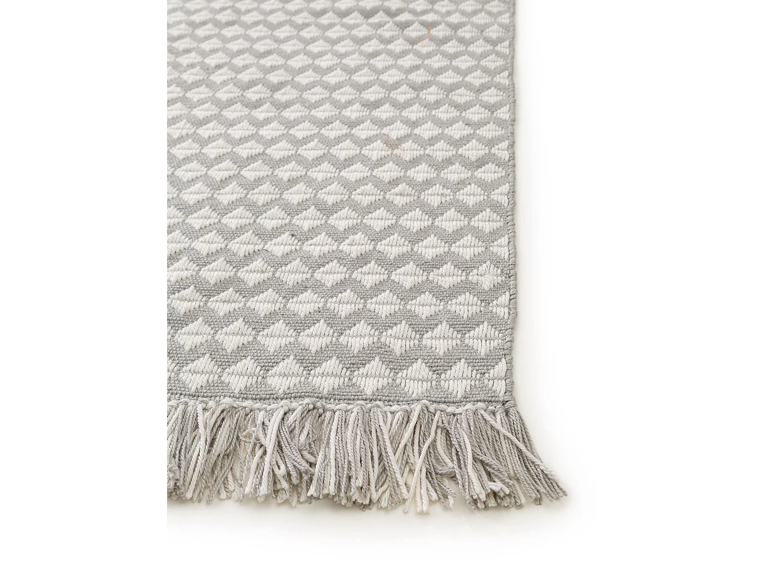 Tapis fabriqué à partir de matériaux recyclés Morty Gris 160x230 cm