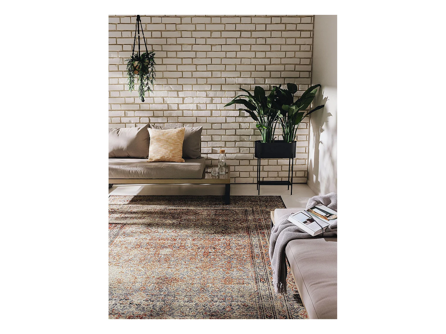 Tapis d'extérieur & intérieur Artis Multicouleur 160x235 cm