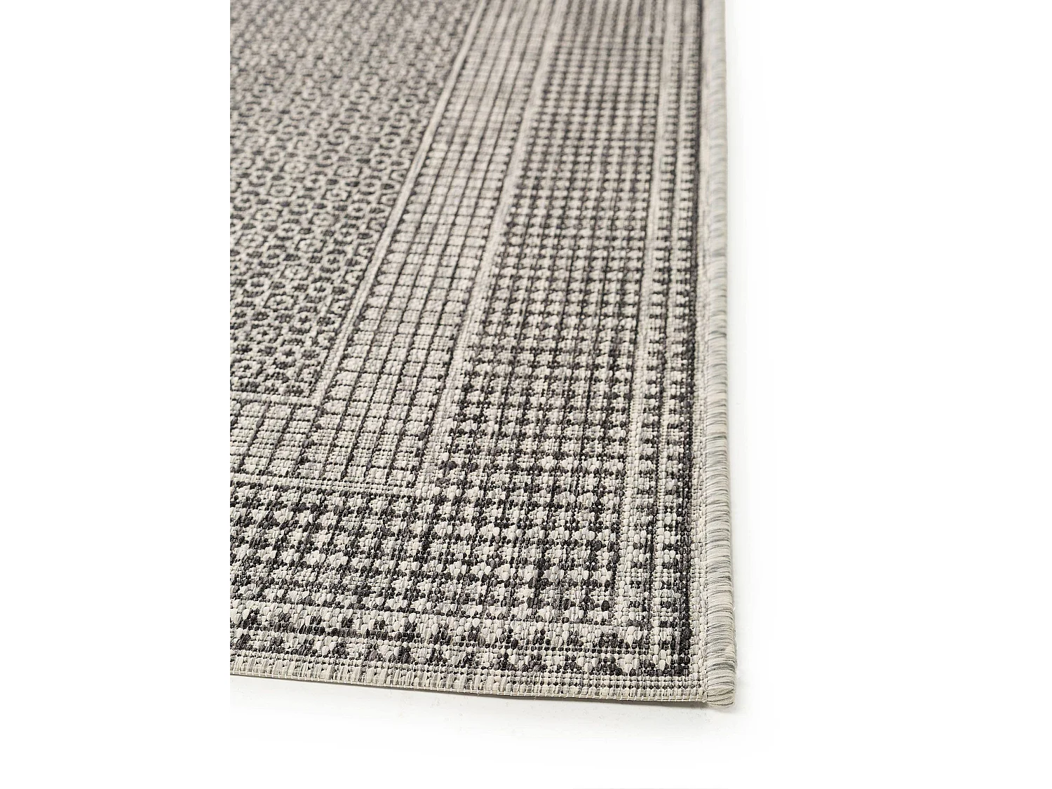 Tapis d'extérieur & intérieur Cleo Anthracite 120x170 cm