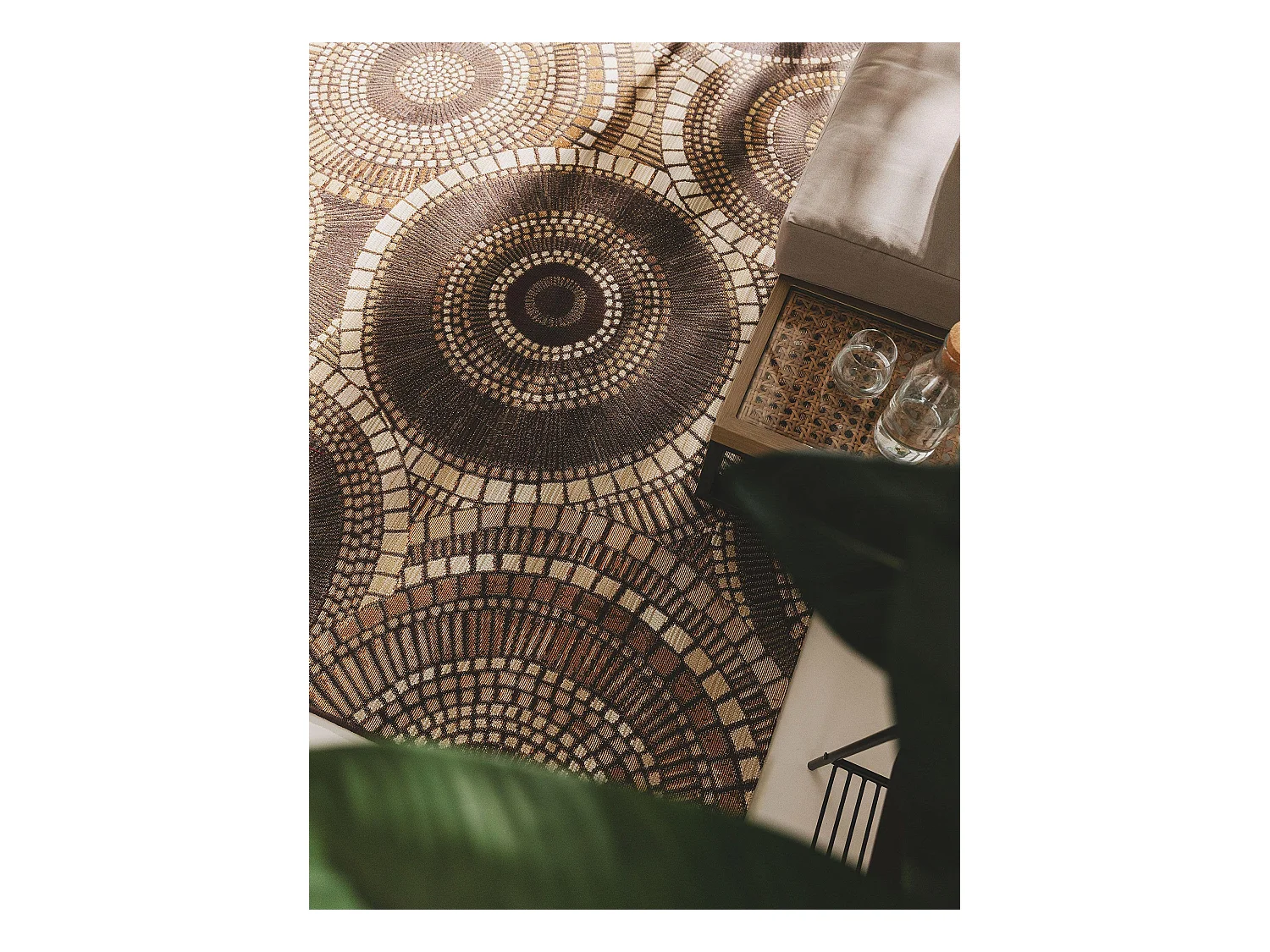 Tapis d'extérieur & intérieur Artis Marron 200x285 cm