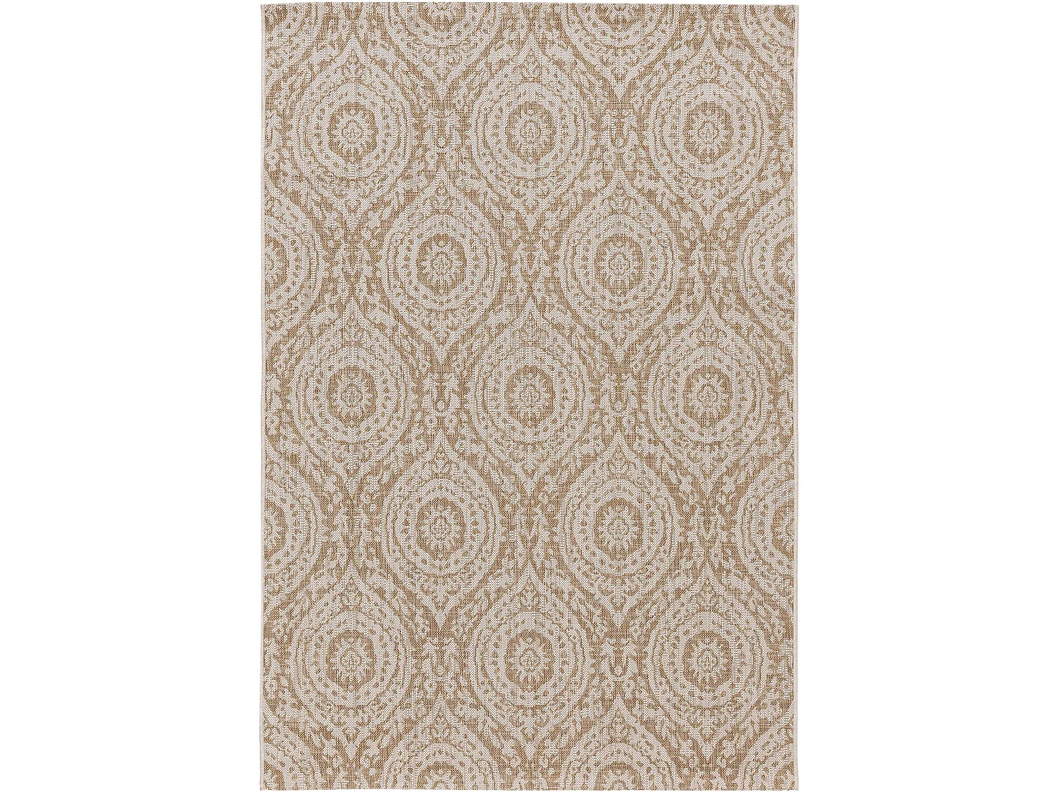Tapis d'extérieur & intérieur Cleo Crème/Beige 80x150 cm