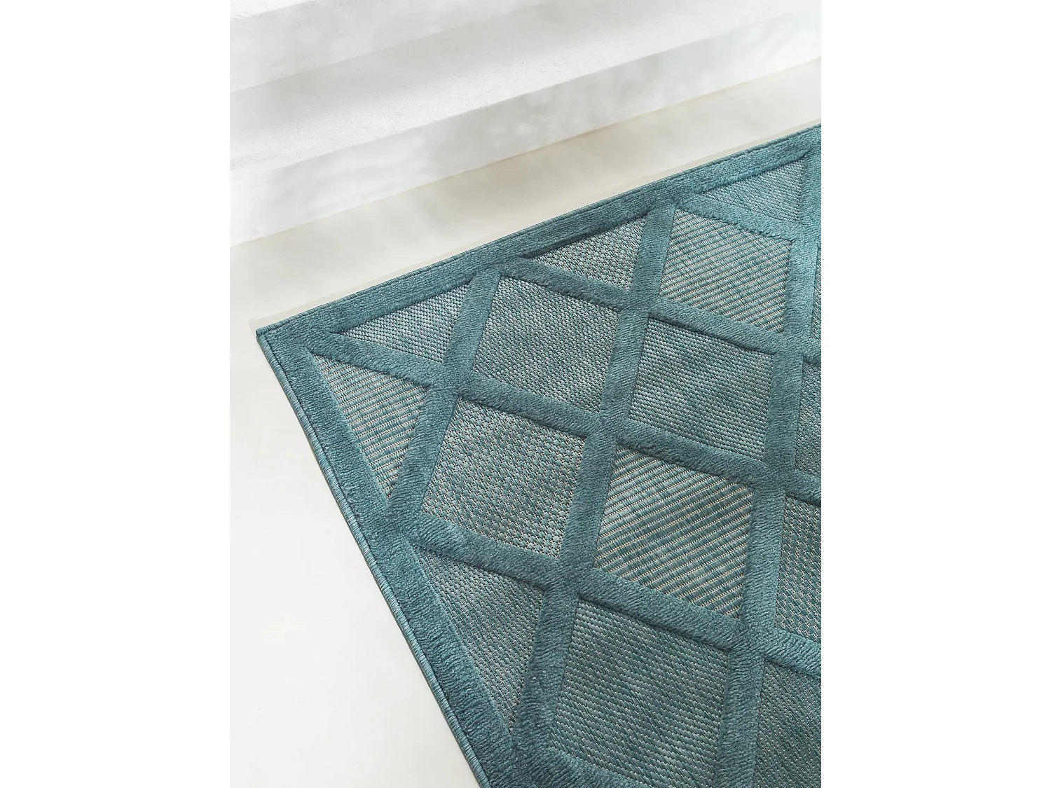 Tapis d'extérieur & intérieur Bonte Turquoise 80x150 cm