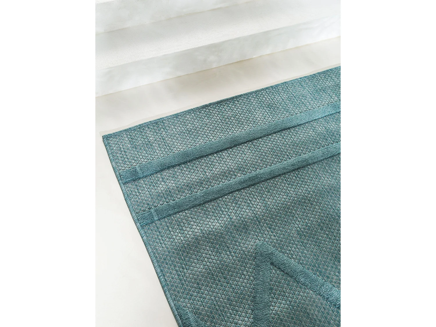 Tapis d'extérieur & intérieur Bonte Turquoise 240x340 cm