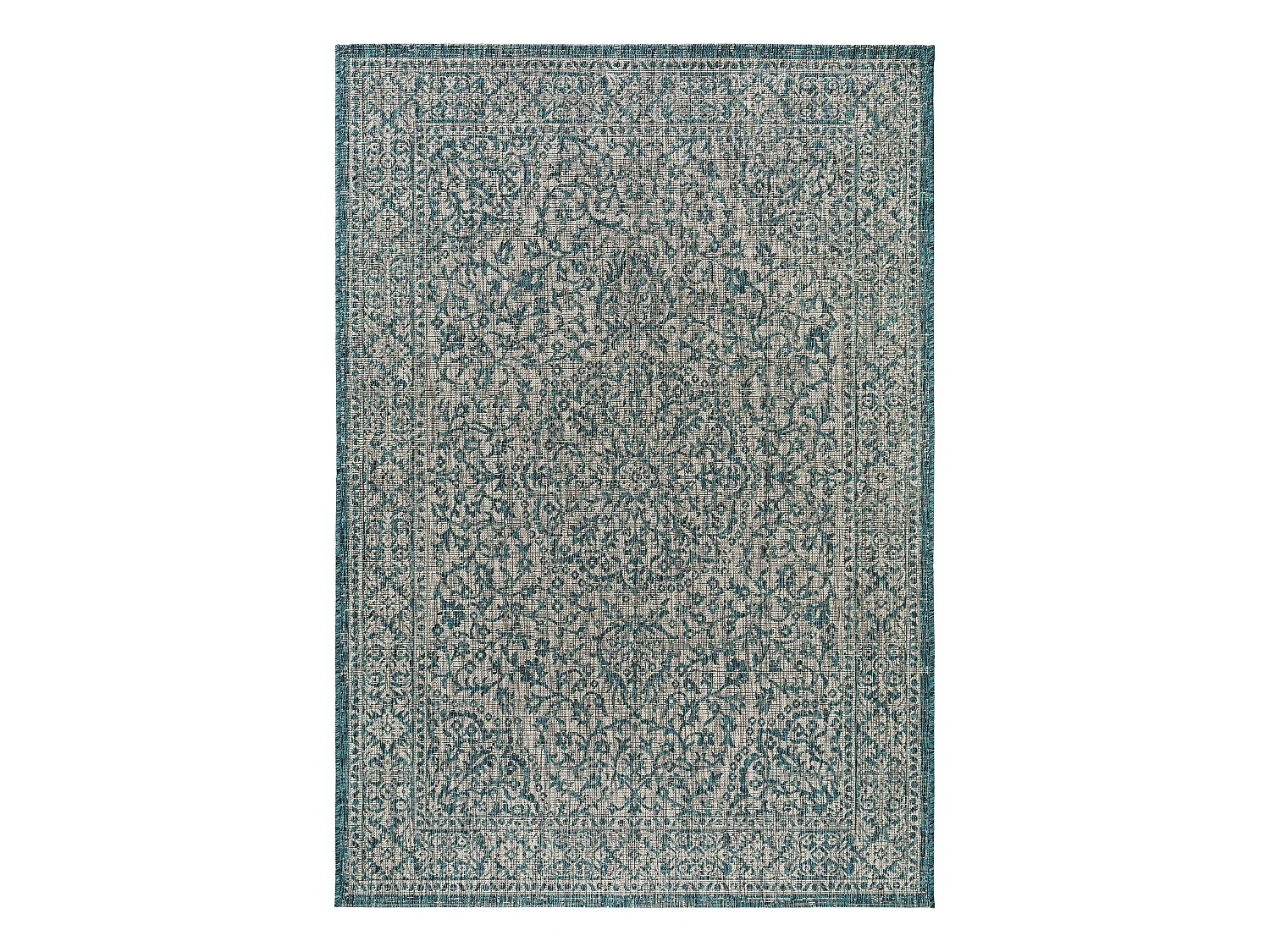 Tapis d'extérieur & intérieur Cleo Bleu 80x150 cm