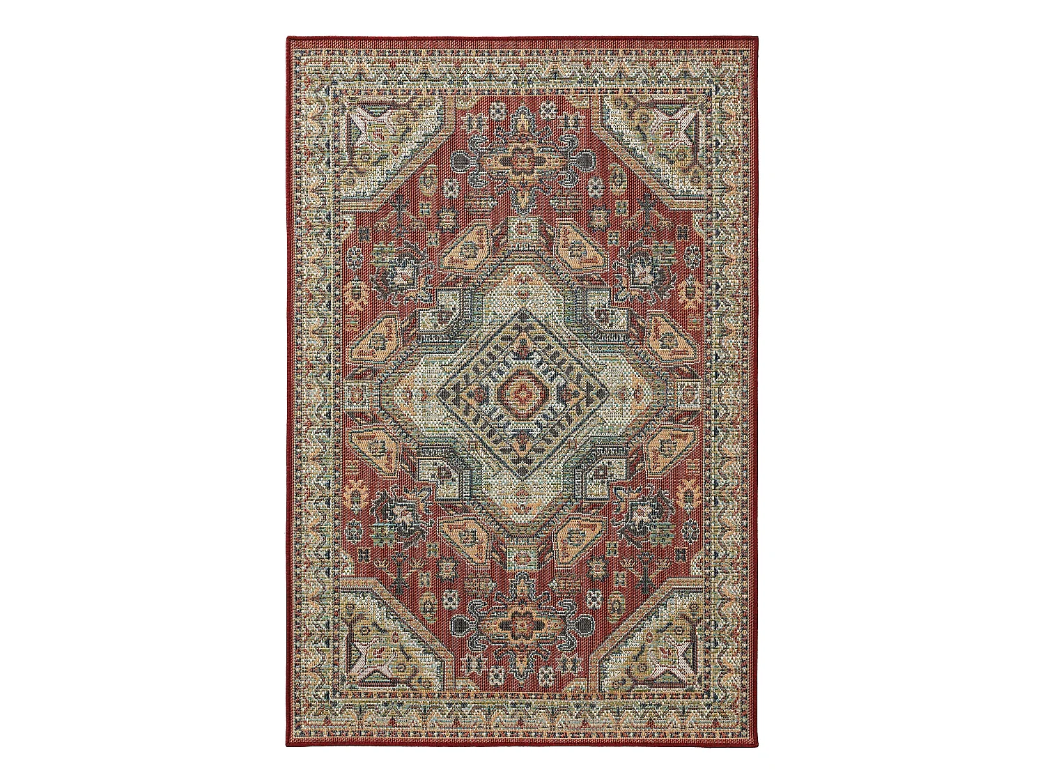 Tapis d'extérieur & intérieur Mirena Multicouleur 120x170 cm