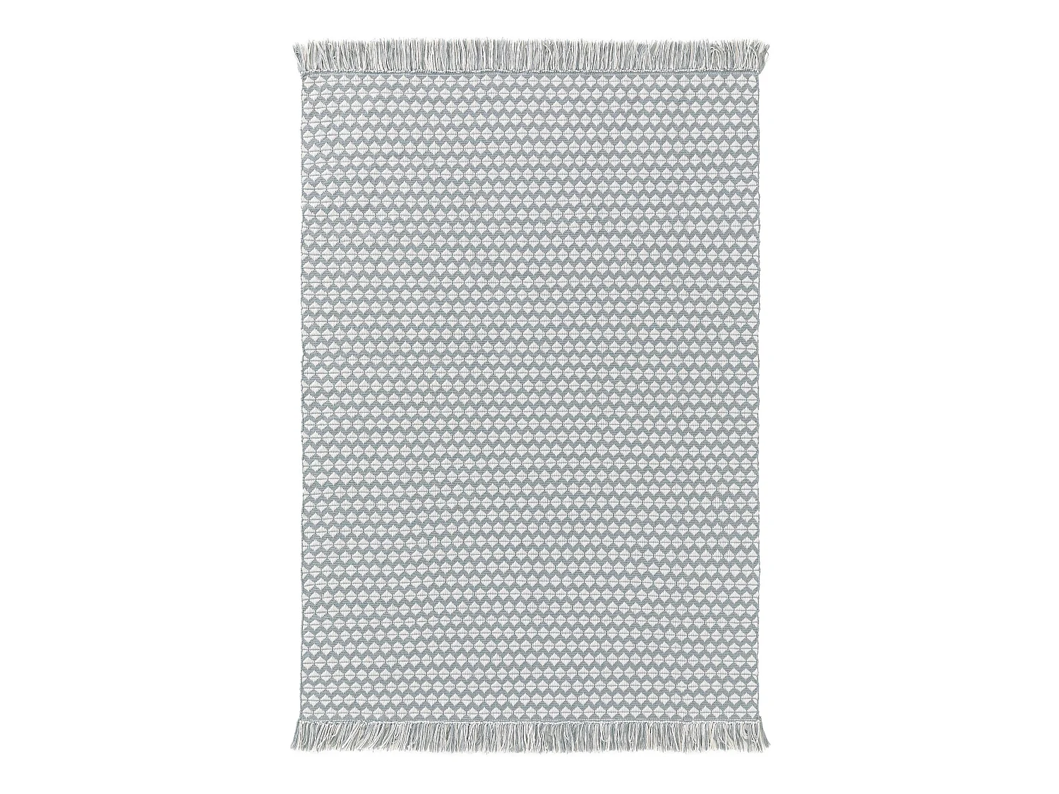 Tapis fabriqué à partir de matériaux recyclés Morty Bleu 120x170 cm