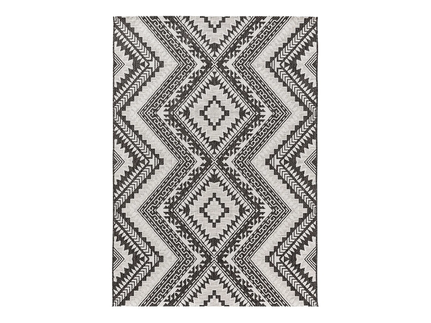 Tapis d'extérieur & intérieur Cleo Noir 160x230 cm