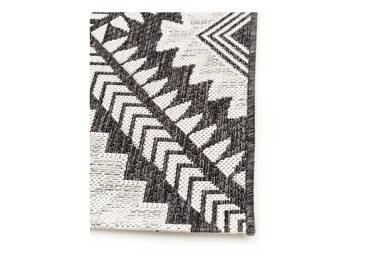 Tapis d'extérieur & intérieur Cleo Noir 160x230 cm