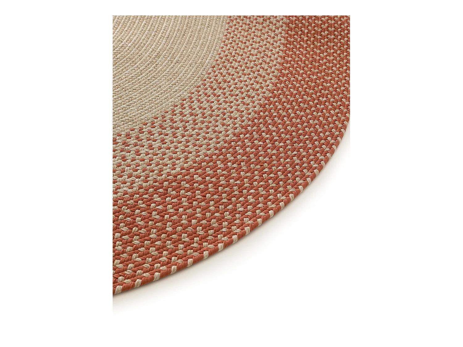 Tapis d'extérieur & intérieur Nandi Terracotta 140x200 cm