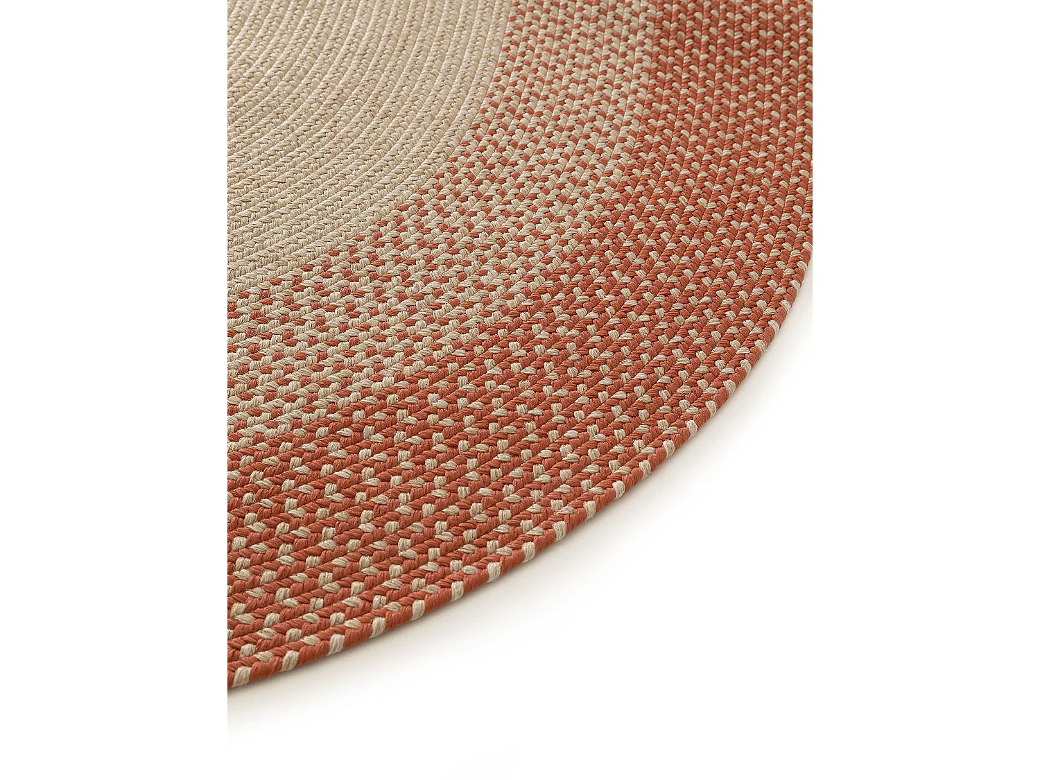 Tapis d'extérieur & intérieur Nandi Terracotta 140x200 cm